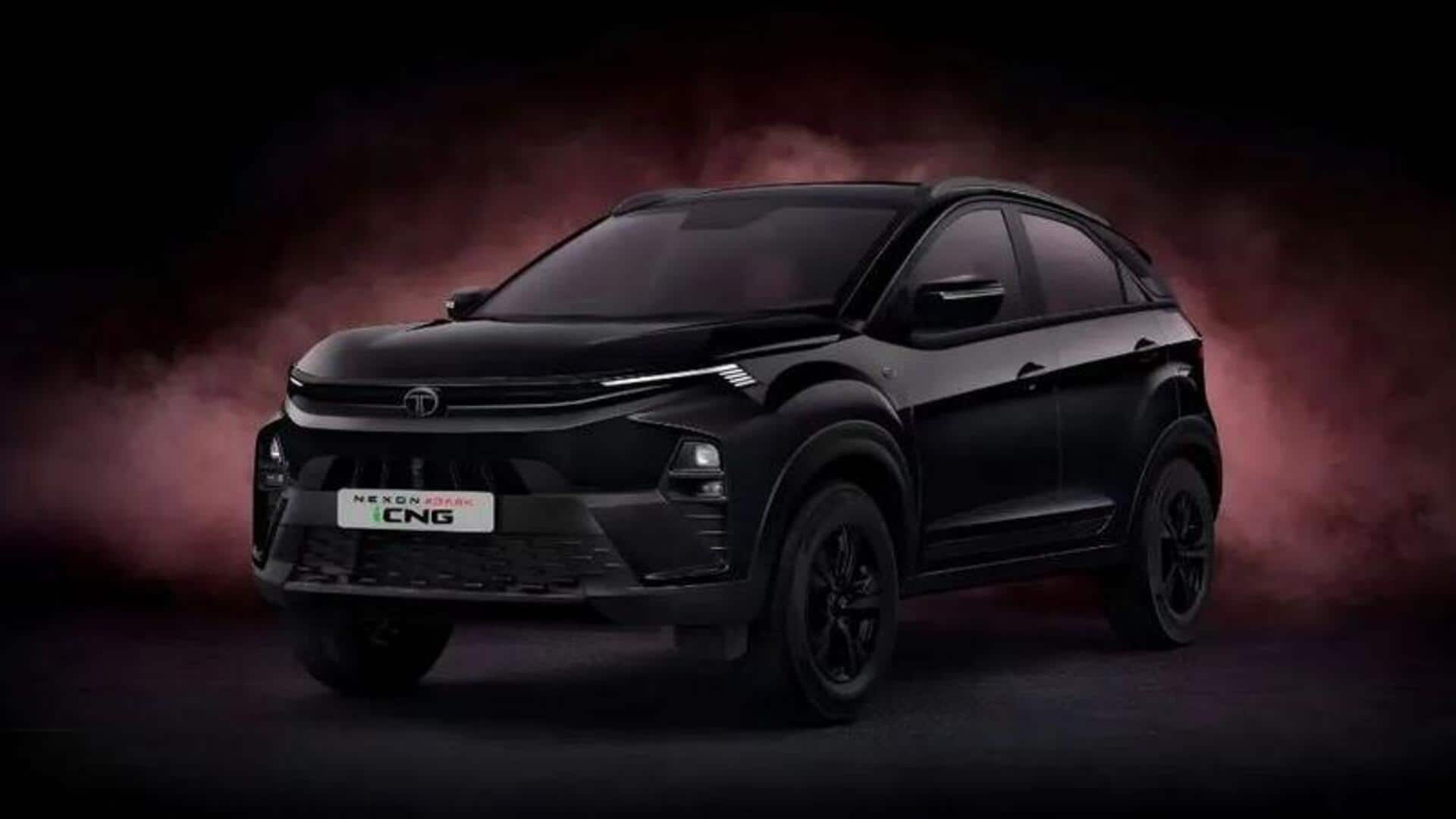 Tata Nexon CNG Dark Edition: టాటా నూతన సీఎన్జీ వాహనం.. ధర, మైలేజ్, ఇతర ఫీచర్లు తెలుసుకోండి!