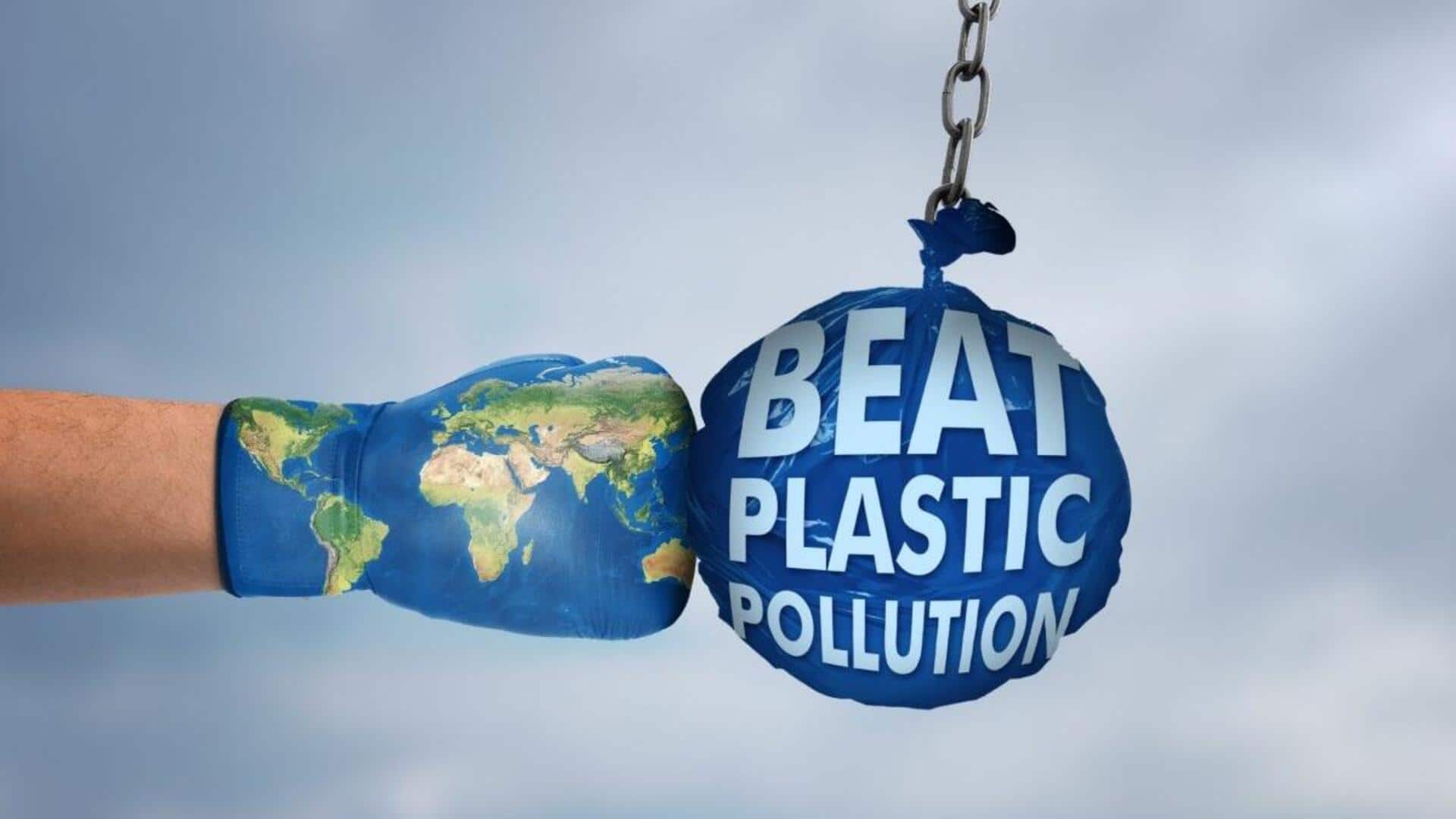 World Environment Day 2025: నేడు ప్రపంచ పర్యావరణ దినోత్సవం.. ప్లాస్టిక్ కాలుష్యాన్ని జయిద్దాం అనే థీమ్తో వేడుకలు World Environment Day 2025: నేడు ప్రపంచ పర్యావరణ దినోత్సవం.. ప్లాస్టిక్ కాలుష్యాన్ని జయిద్దాం అనే థీమ్తో వేడుకలు