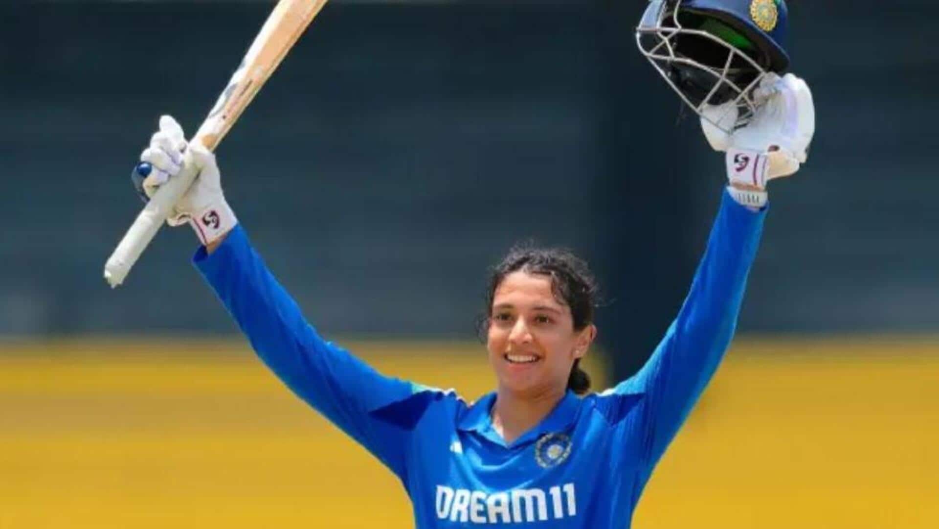 Smriti Mandhana: ఐసీసీ ర్యాంకింగ్స్.. టాప్-3లోకి దూసుకెళ్లిన మంధాన Smriti Mandhana: ఐసీసీ ర్యాంకింగ్స్.. టాప్-3లోకి దూసుకెళ్లిన మంధాన
