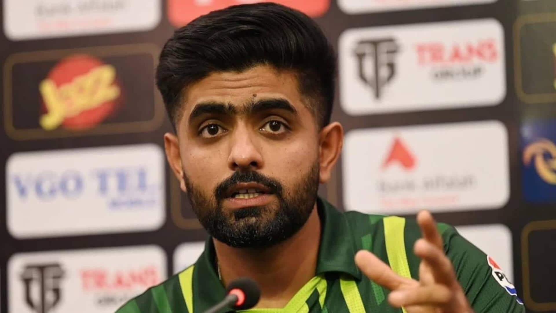 Babar azam : కోహ్లీతో పోల్చిన జర్నలిస్ట్..ఫైర్ అయిన బాబర్ అజామ్