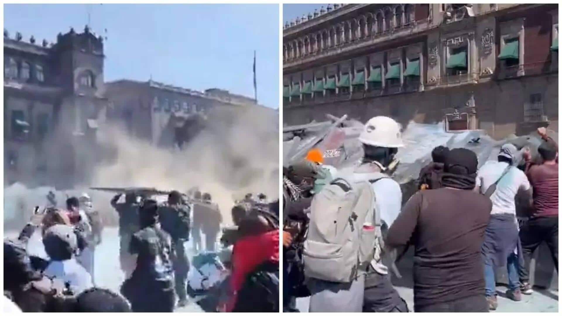 Mexico Gen Z Protests: మెక్సికోలో జెన్-జెడ్ తిరుగుబాటు.. రోడ్లపైకి వేలాదిగా నిరసనకారులు.. 