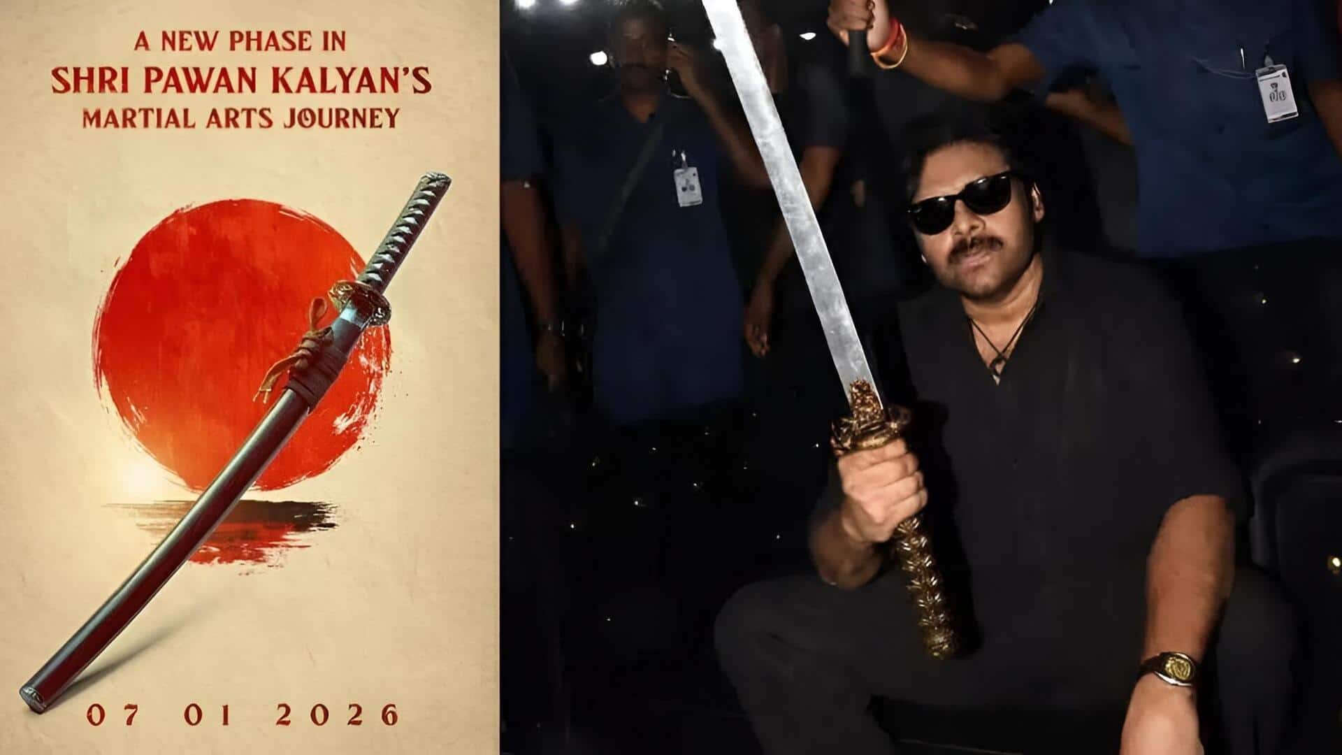 Pawan Kalyan : 'కటానా'తో పవన్ కొత్త దశ.. మార్షల్‌ ఆర్ట్స్ ప్రయాణంలో కీలక మలుపు