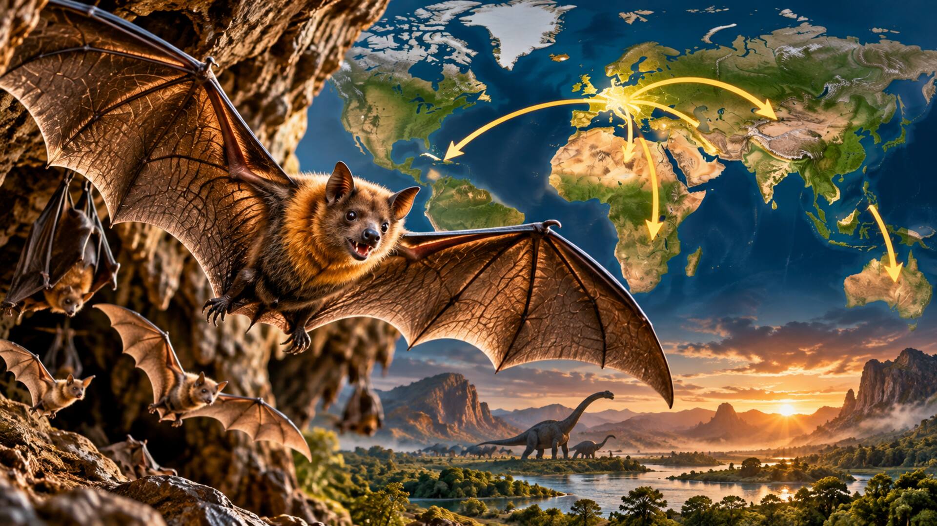 Evolutionary history of bats: గబ్బిలాల పుట్టినిల్లు ఐరోపానే.. కొత్త అధ్యయనంలో సంచలన విషయాలు
