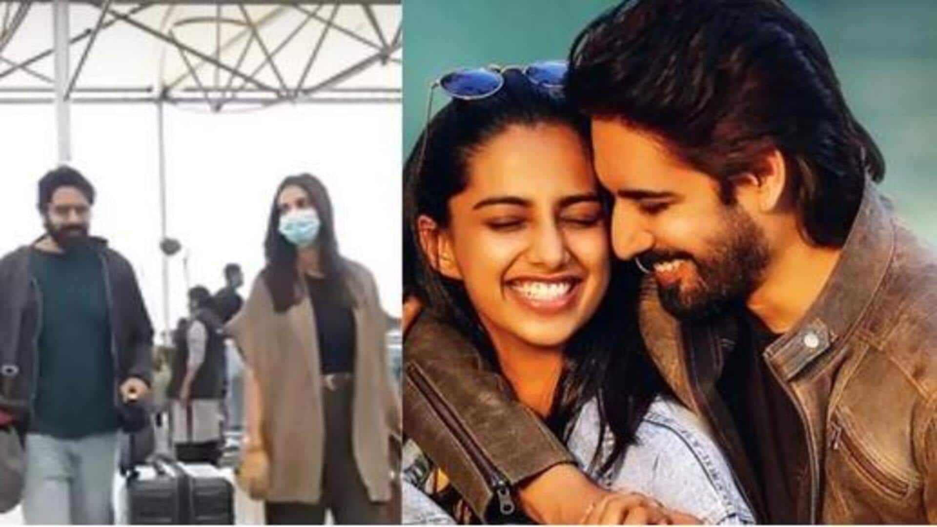 Sushanth Meenakshi : ఎయిర్‌పోర్ట్‌లో అక్కినేని హీరోతో రెడ్ హ్యాండెడ్ దొరికిపోయిన మీనాక్షి చౌదరి