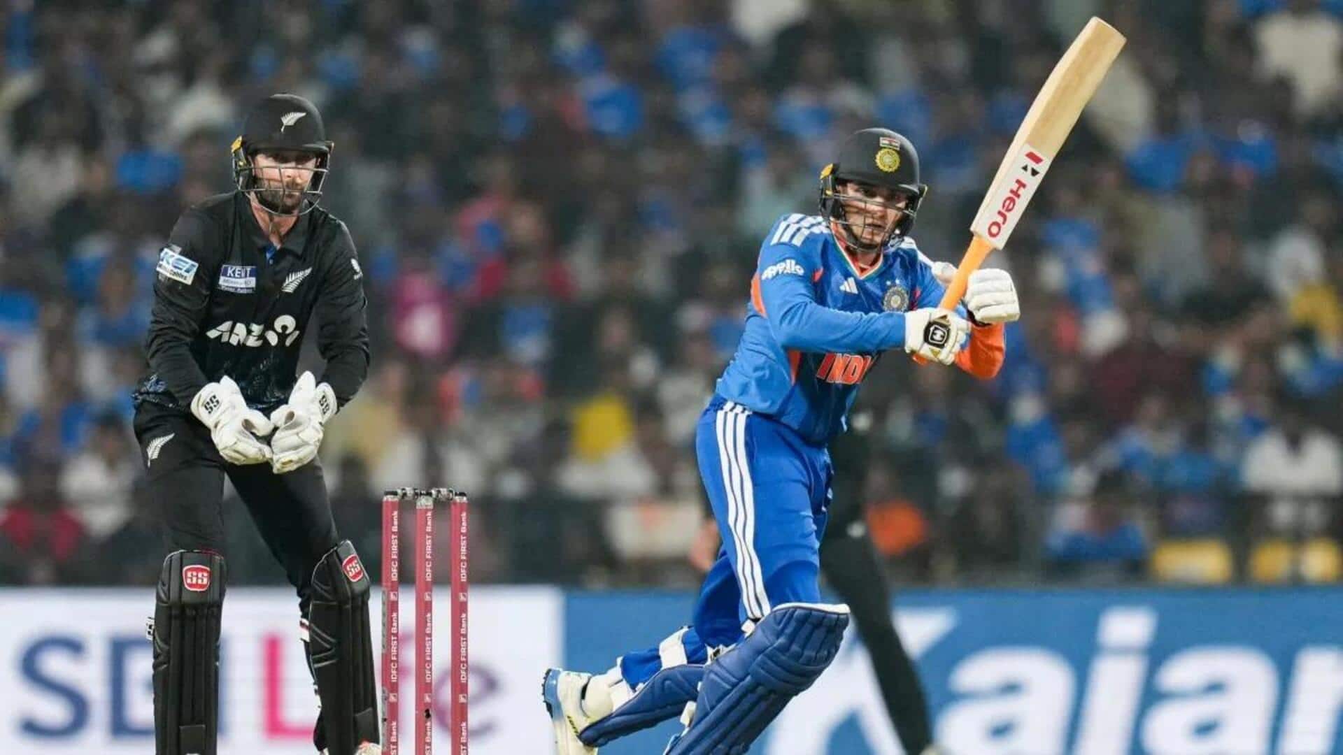 Abhishek Sharma : కివీస్‌తో తొలి టీ20 మ్యాచ్‌లో అభిషేక్ శ‌ర్మ ప్రపంచ రికార్డు..