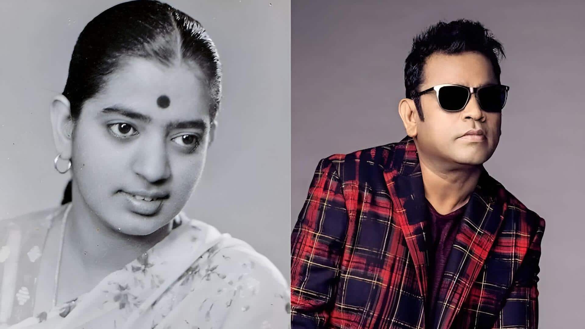 Legendary Singer Biopic: పి. సుశీలమ్మ జీవిత కథతో సినిమా.. నిర్మాతగా ఏఆర్ రెహమాన్?