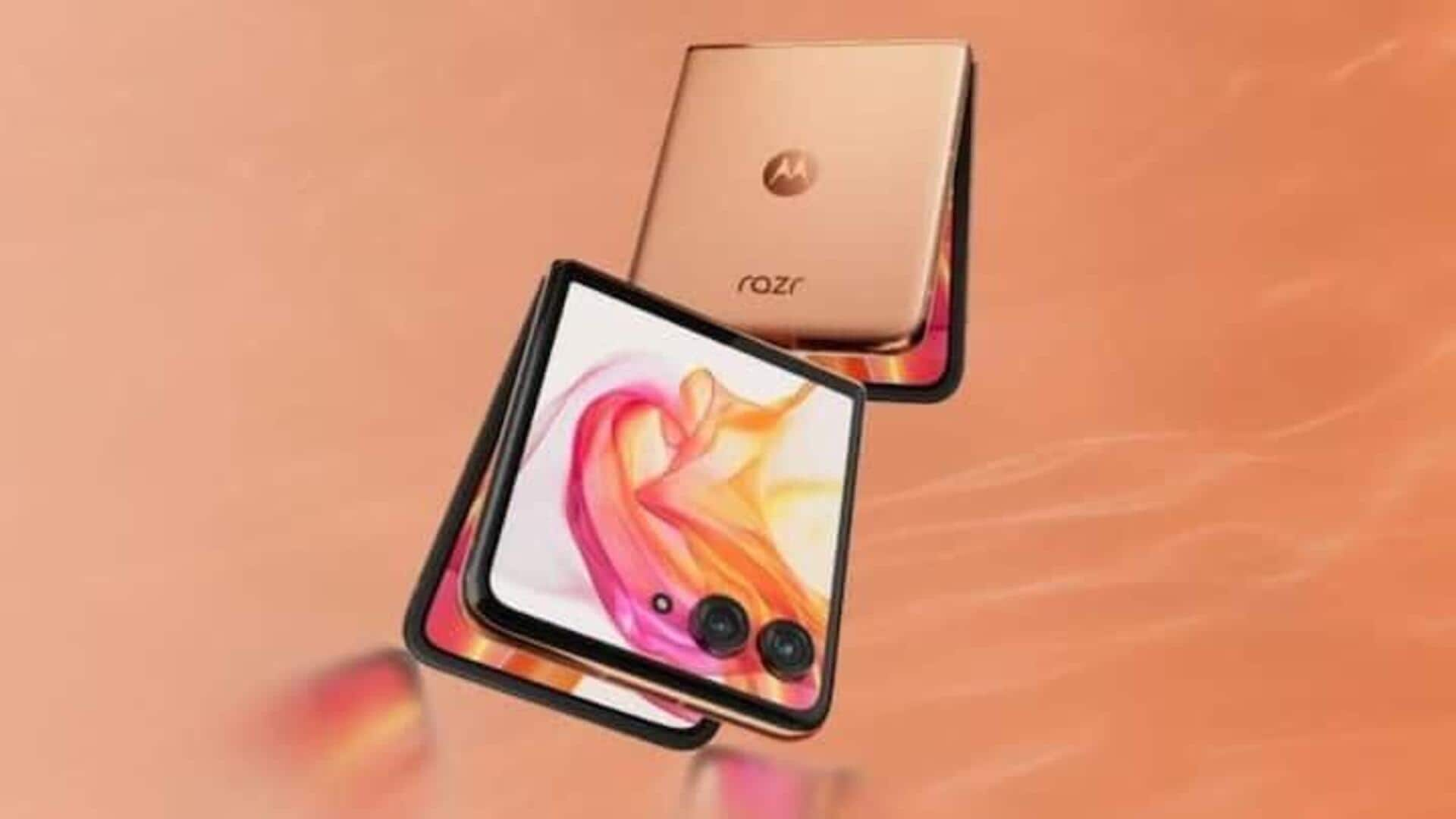 Motorola RAZR 50 Ultra : జూలై 4న ఇండియాలో లాంచ్ కి సిద్ధంగా ఉన్న Motorola RAZR 50 Ultra 