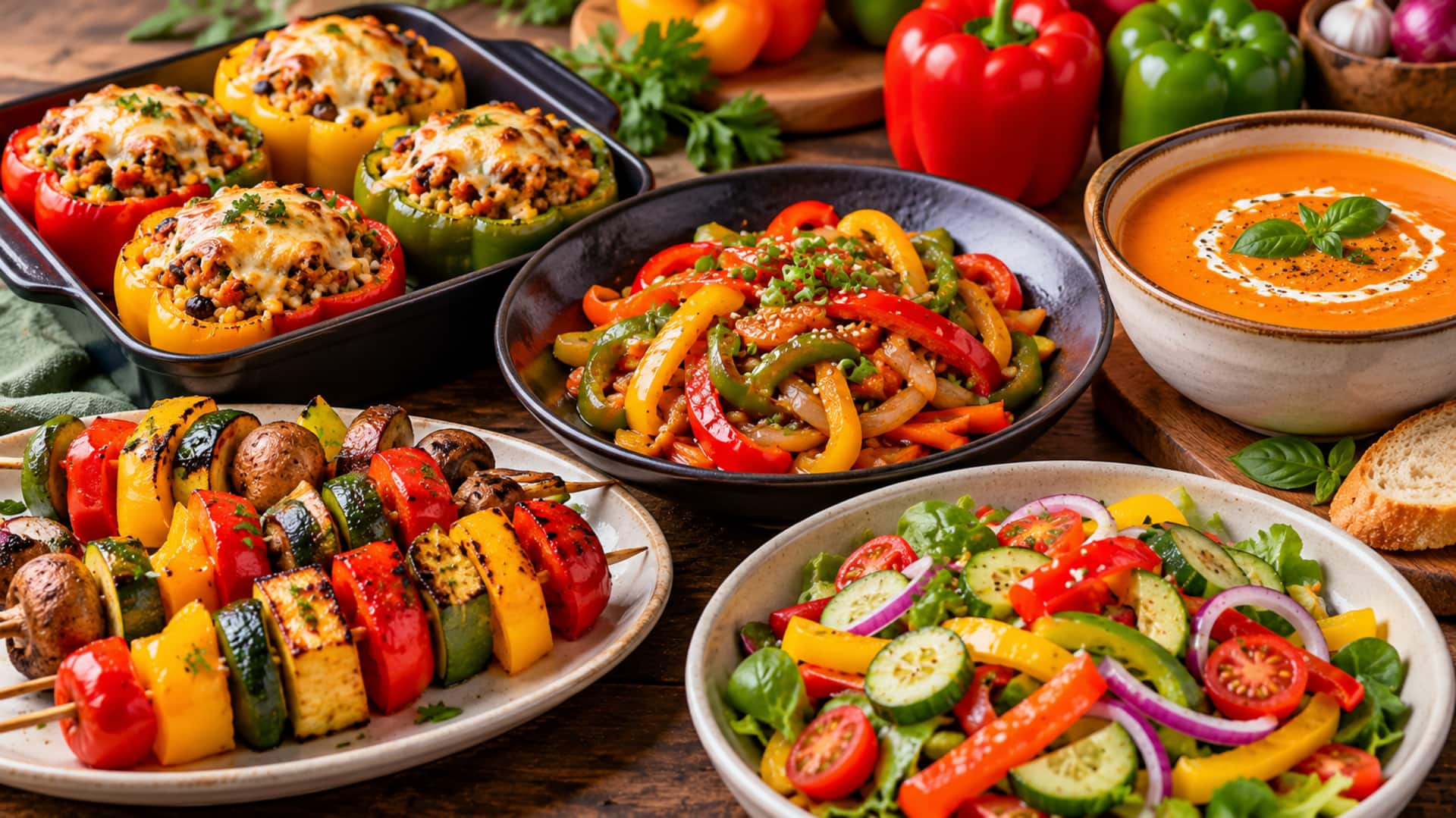 Bell Pepper: మీరు తప్పక ప్రయత్నించాల్సిన 5 బెల్ పెప్పర్ వంటకాలు