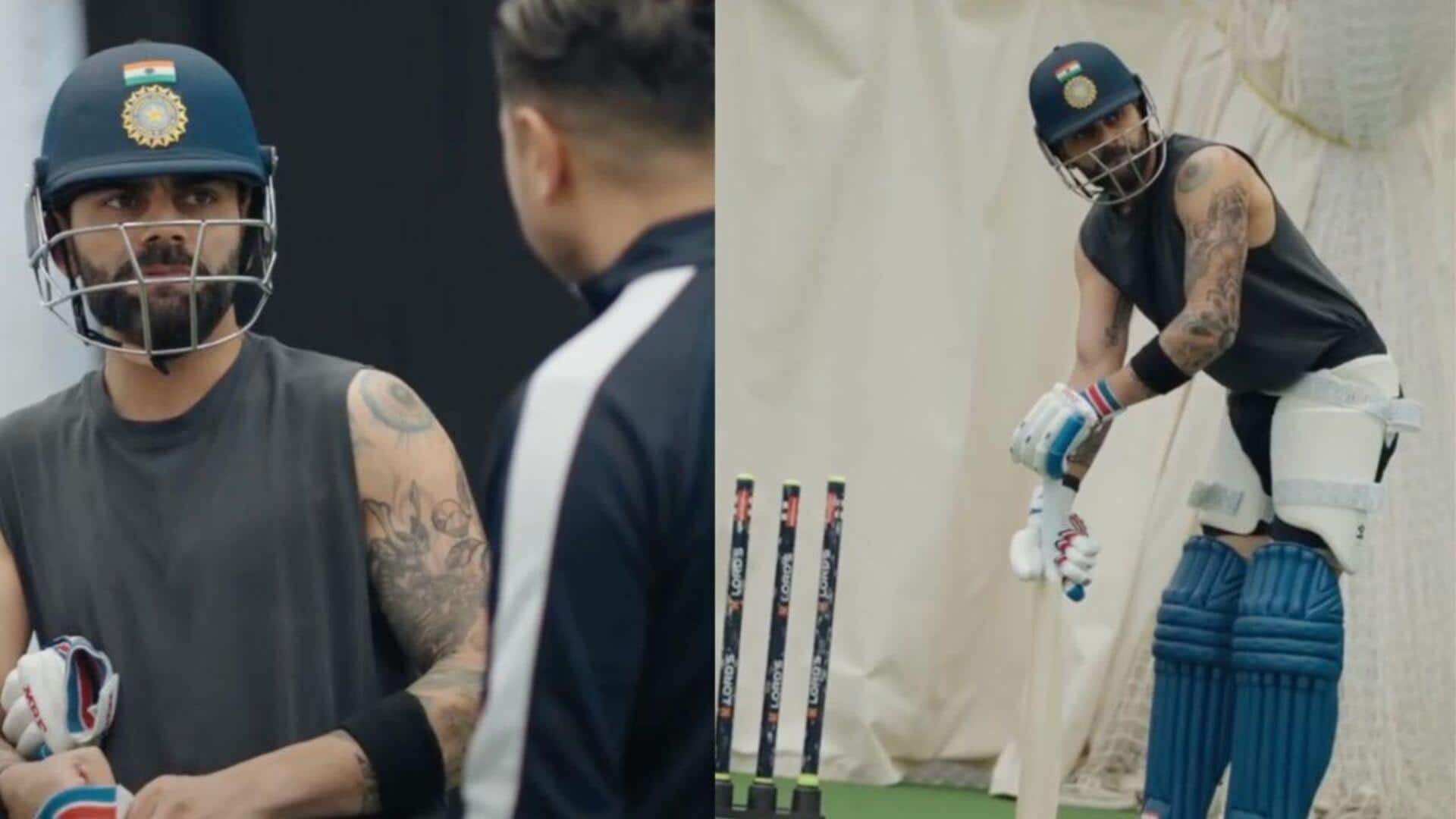 Virat Kohli: ఇంగ్లాండ్ సిరీస్‌కు విరాట్ కోహ్లీ సన్నాహాలు.. నెట్ ప్రాక్టీస్ వీడియోతో అభిమానుల్లో ఉత్సాహం