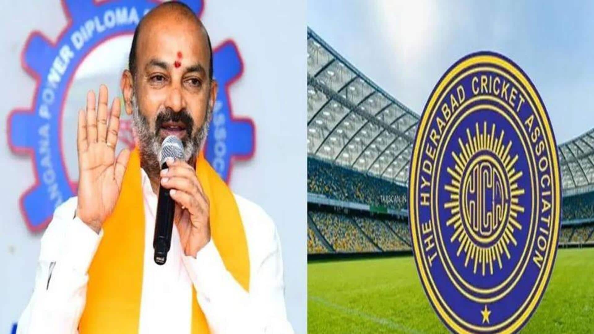 Bandi Sanjay: హెచ్‌సీఏలో అవకతవకలు.. సెలెక్షన్ కమిటీపై బండి సంజయ్ సీరియస్!