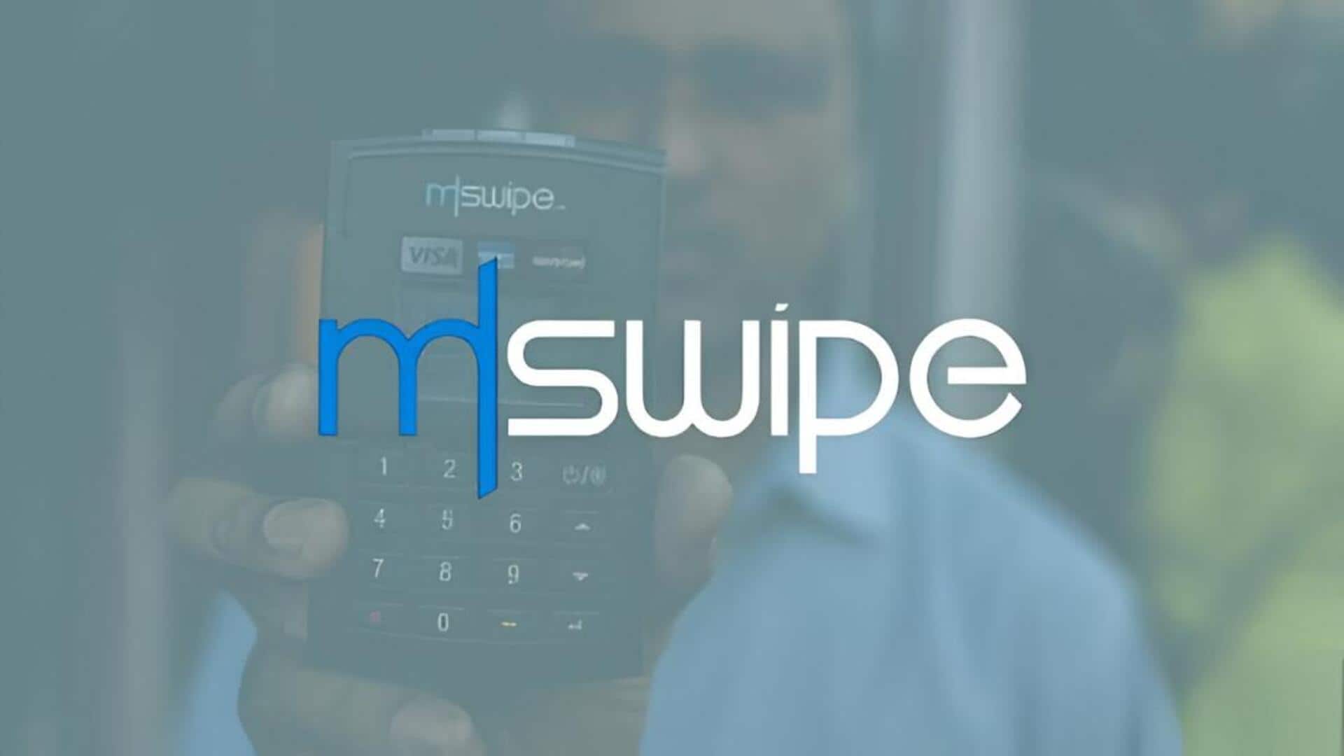 Mswipe: పేమెంట్ అగ్రిగేటర్ అనుమతి పొందిన ఎంస్వైప్ టెక్నాలజీస్