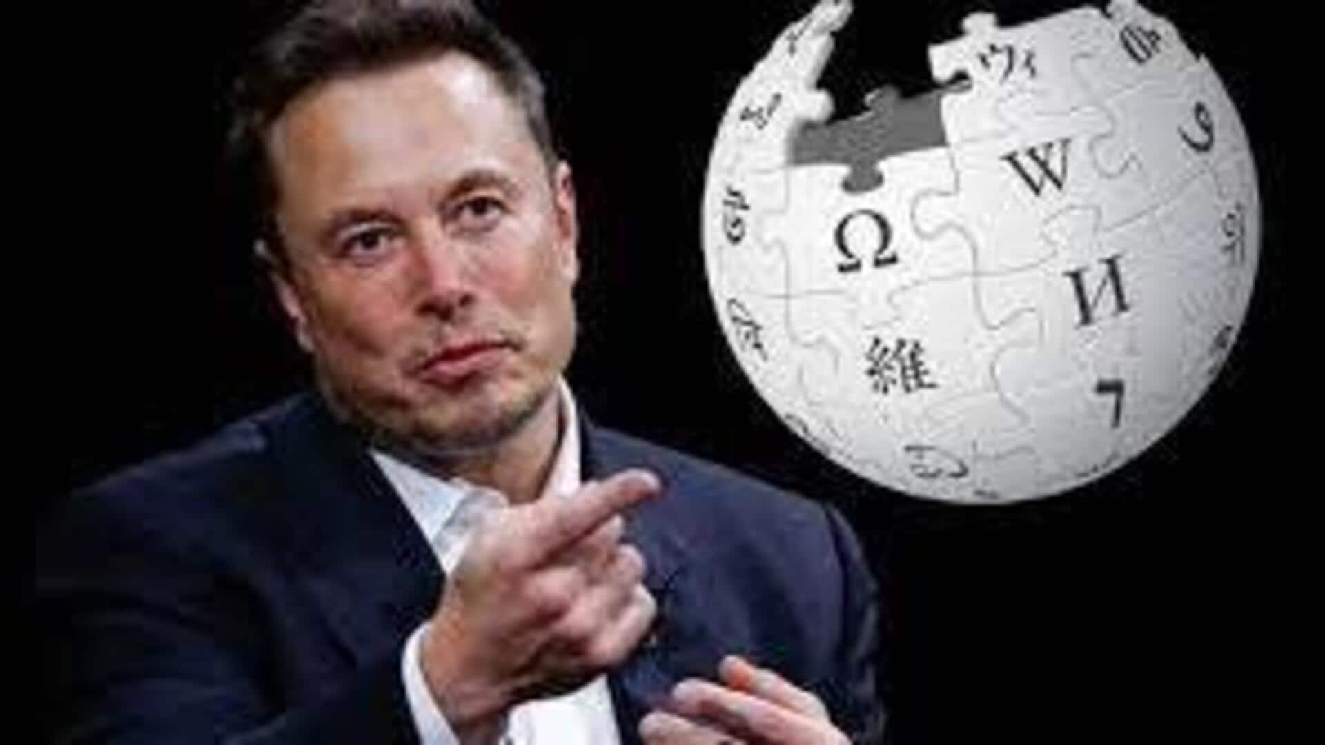 Elon Musk: వికీపీడియా పేరు మార్చుకుంటేరూ.800 కోట్లు విరాళం.. ఎలాన్‌ మస్క్‌ ఆఫర్‌ 