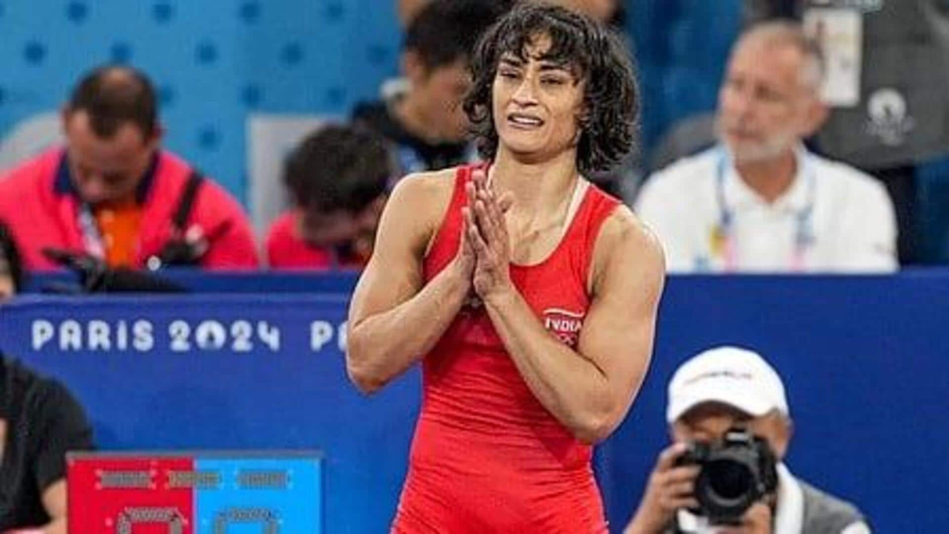Vinesh Phogat: వినేశ్‌ ఫొగాట్‌పై డబ్ల్యుఎఫ్ఐ అనర్హత వేటు