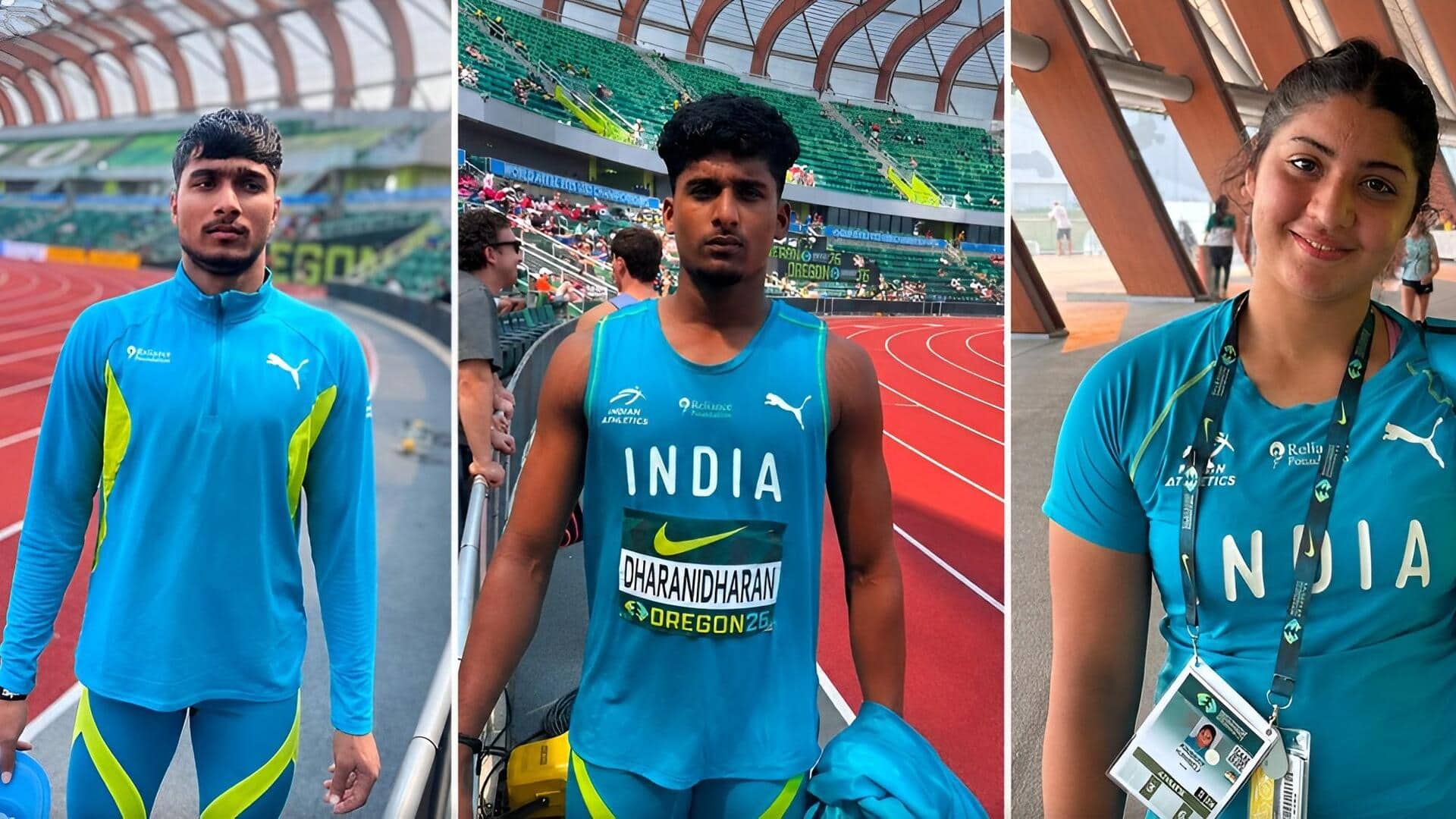 World Athletics Under-20: ప్రపంచ అండర్-20 అథ్లెటిక్స్‌లో భారత్‌ శుభారంభం.. ఫైనల్స్‌లోకి ముగ్గురు!