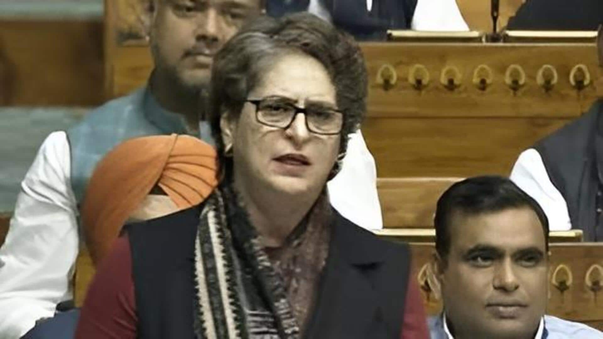 Priyanka Gandhi: ఉపాధి హామీ పథకం స్థానంలో కేంద్రం కొత్త బిల్లు.. లోక్‌సభలో బిల్లును తీవ్రంగా వ్యతిరేకించిన ప్రియాంక గాంధీ