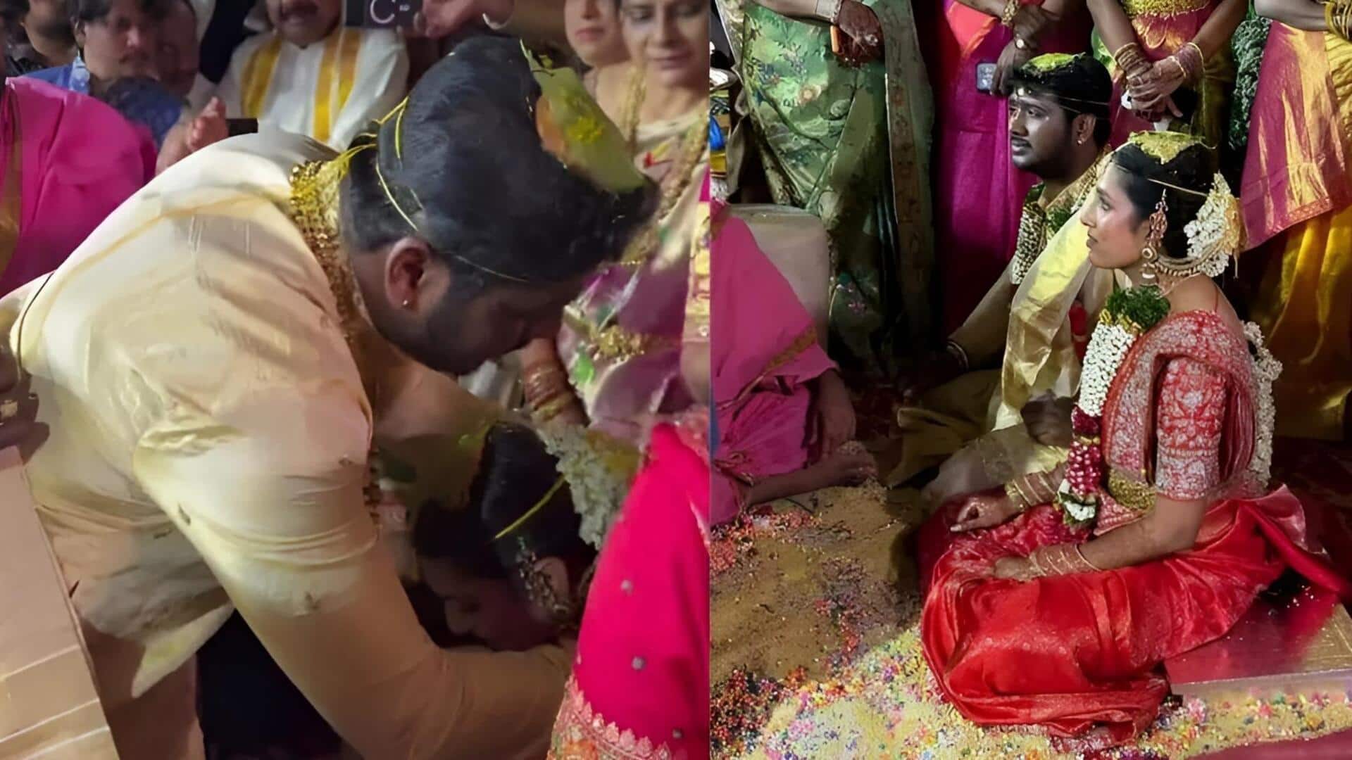 Rahul Sipligunj: అంగరంగ వైభవంగా రాహుల్-హరిణ్య పెళ్లి.. నెట్టింట హల్‌చల్ చేస్తున్న ఫొటోలు!