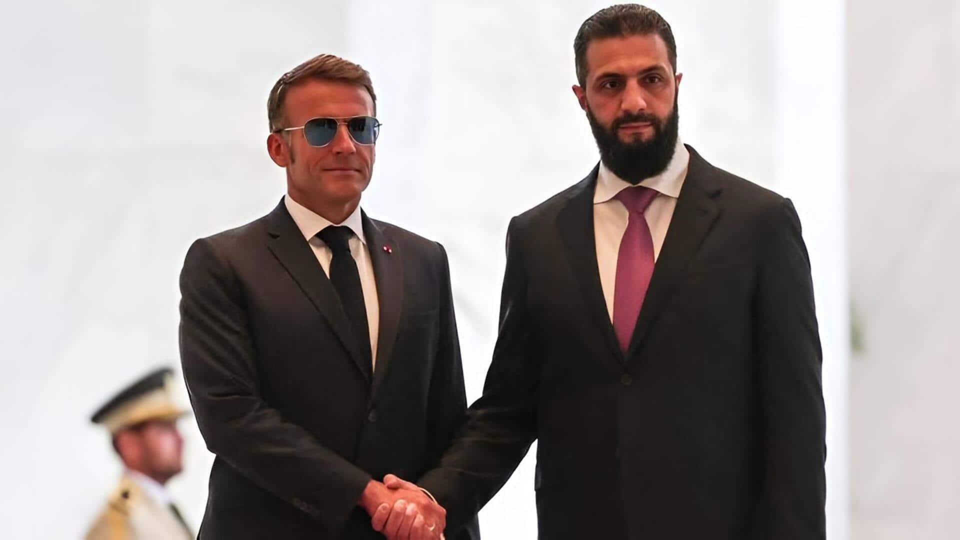 French: సిరియాలో హోటల్ సమీపంలో వరుస పేలుళ్లు.. ఫ్రాన్స్ అధ్యక్షుడు మెక్రాన్‌కు తృటిలో తప్పిన పెను ప్రమాదం..