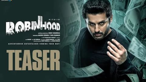 Robinhood Teaser: ఆసక్తిగా నితిన్‌ 'రాబిన్‌హుడ్‌' టీజర్‌