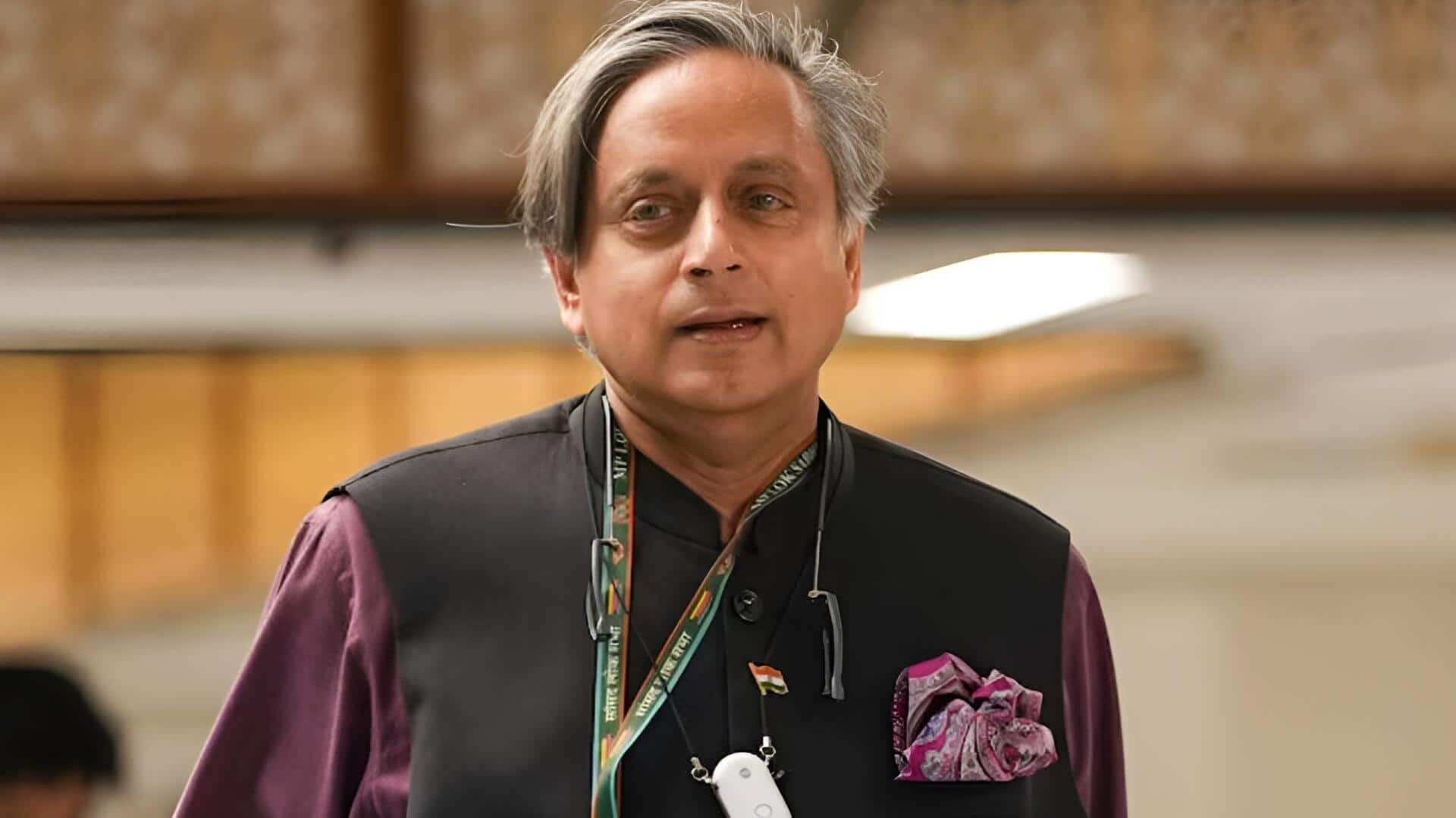 Shashi Tharoor: క్రీడలు, రాజకీయాలను వేరుగా చూడాలి : కాంగ్రెస్‌ ఎంపీ శశిథరూర్‌ 