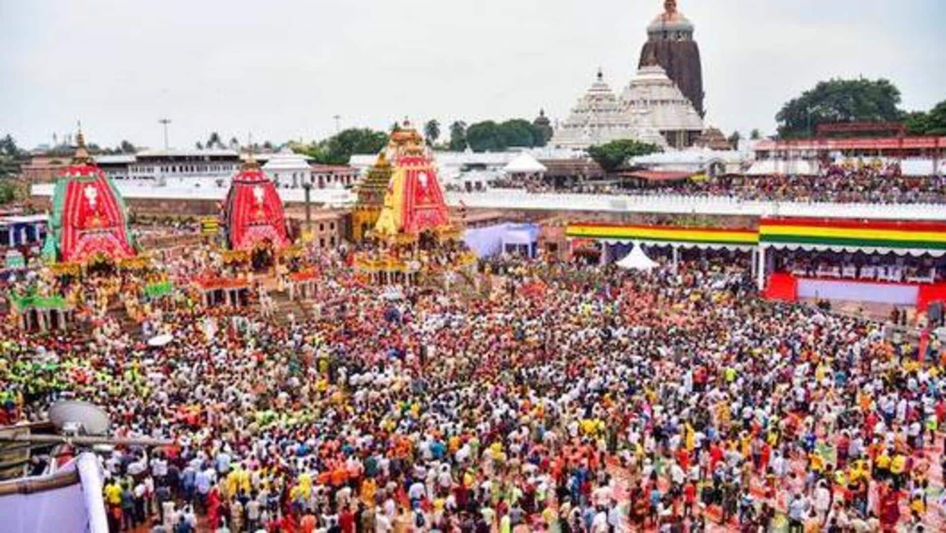 Puri: పూరీ రథయాత్రలో విషాదం.. తొక్కిసలాటలో ముగ్గురు భక్తుల మృతి Puri: పూరీ రథయాత్రలో విషాదం.. తొక్కిసలాటలో ముగ్గురు భక్తుల మృతి