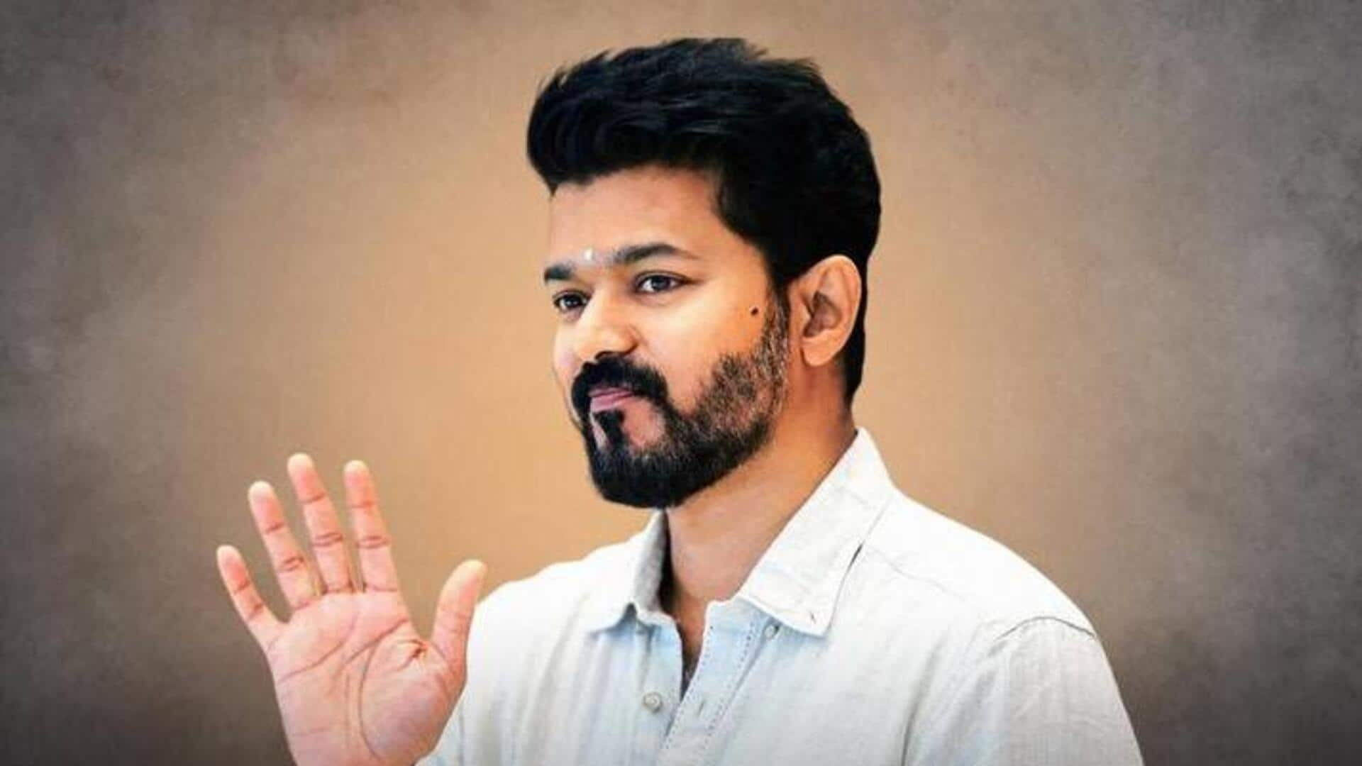 Thalapathy'Vijay: రాజకీయ పార్టీని ప్రకటించిన తలపతి విజయ్ 