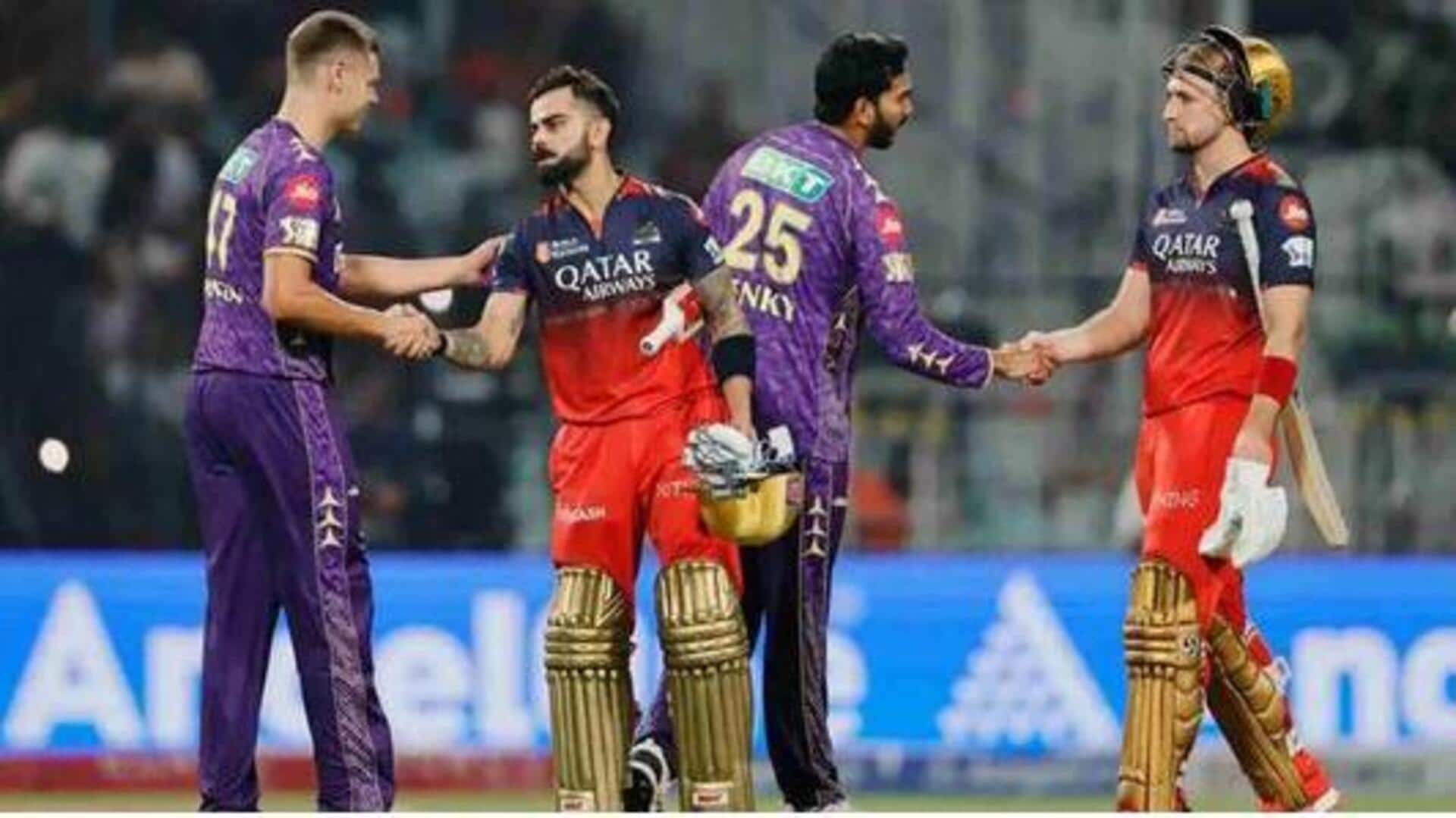 IPL 2025: నేటి నుంచే ఐపీఎల్ పునఃప్రారంభం.. ఆర్సీబీ, కేకేఆర్ మధ్య హోరాహోరీ పోటీ! IPL 2025: నేటి నుంచే ఐపీఎల్ పునఃప్రారంభం.. ఆర్సీబీ, కేకేఆర్ మధ్య హోరాహోరీ పోటీ!