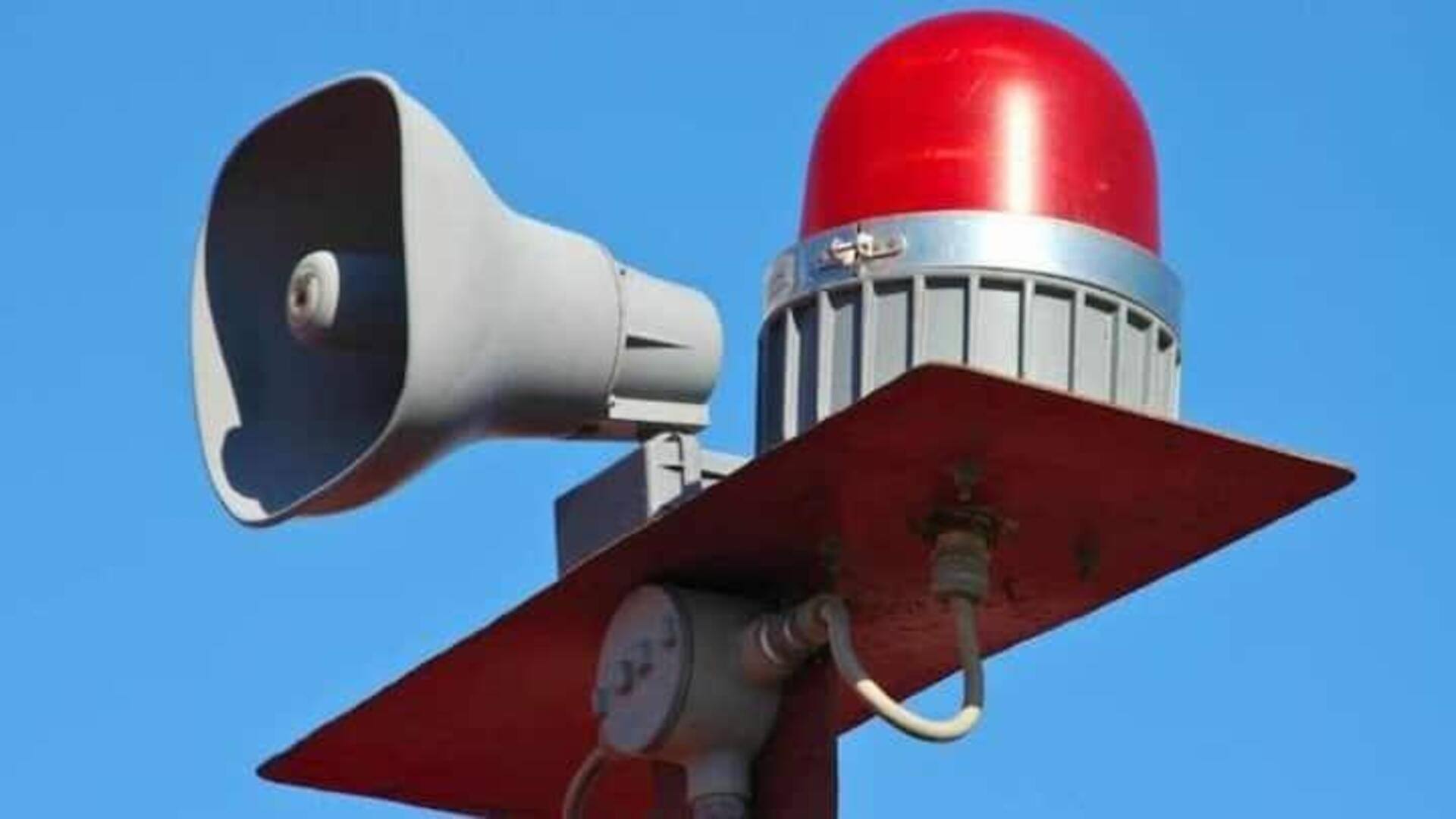Air Raid Sirens In Delhi: ఢిల్లీలోని పిడబ్ల్యుడి ప్రధాన కార్యాలయంలో వైమానిక దాడి సైరన్  పరీక్ష