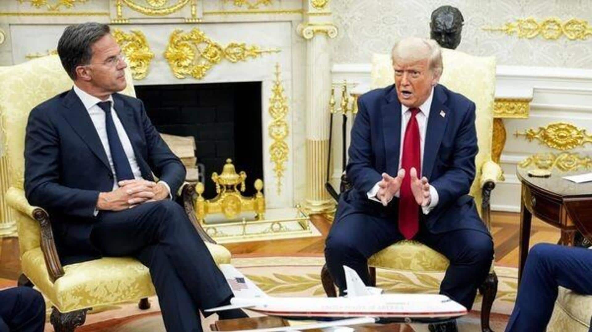 Donald Trump: 'అణు యుద్ధాన్ని ఆపాను': భారతదేశం,పాకిస్తాన్ పై ట్రంప్ అదే మధ్యవర్తిత్వ వాదన Donald Trump: 'అణు యుద్ధాన్ని ఆపాను': భారతదేశం,పాకిస్తాన్ పై ట్రంప్ అదే మధ్యవర్తిత్వ వాదన
