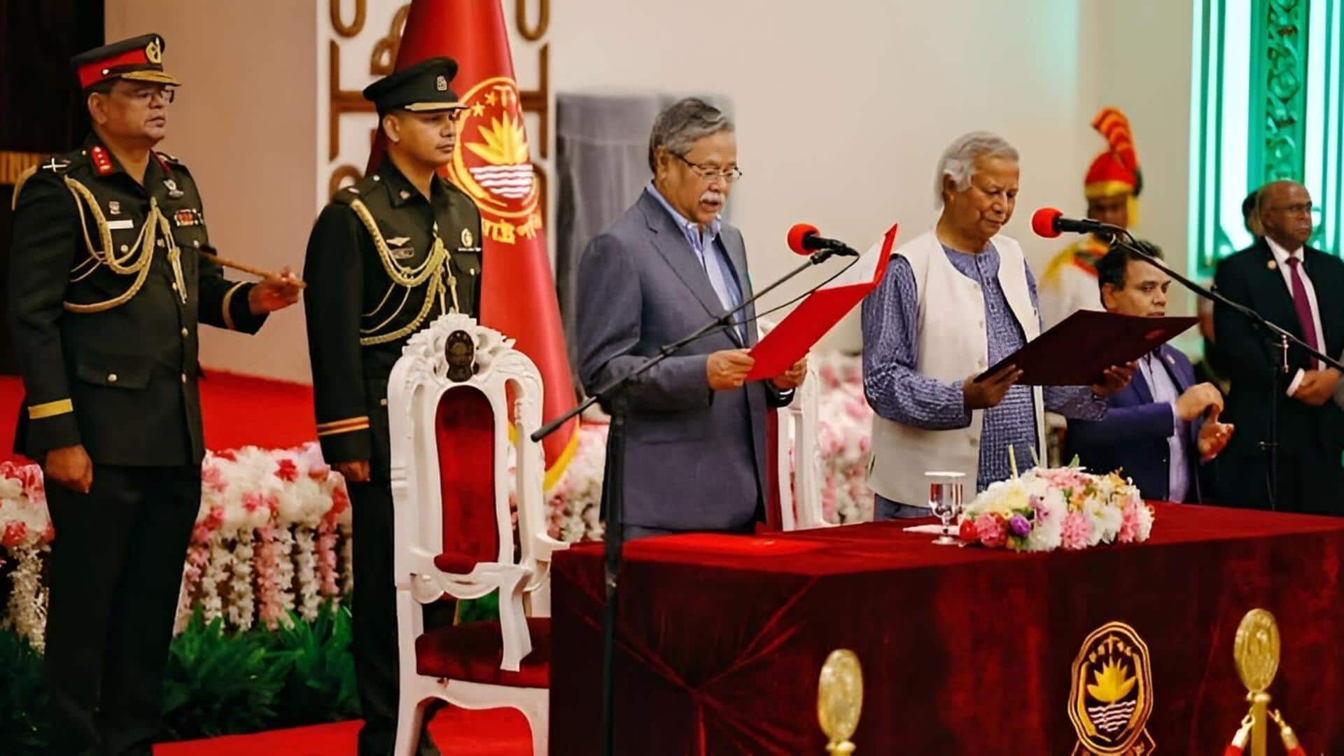 Bangladesh president: 'నన్ను తొలగించేందుకు కుట్ర'.. మహమ్మద్ యూనస్‌పై బంగ్లాదేశ్ అధ్యక్షుడి సంచలన ఆరోపణలు