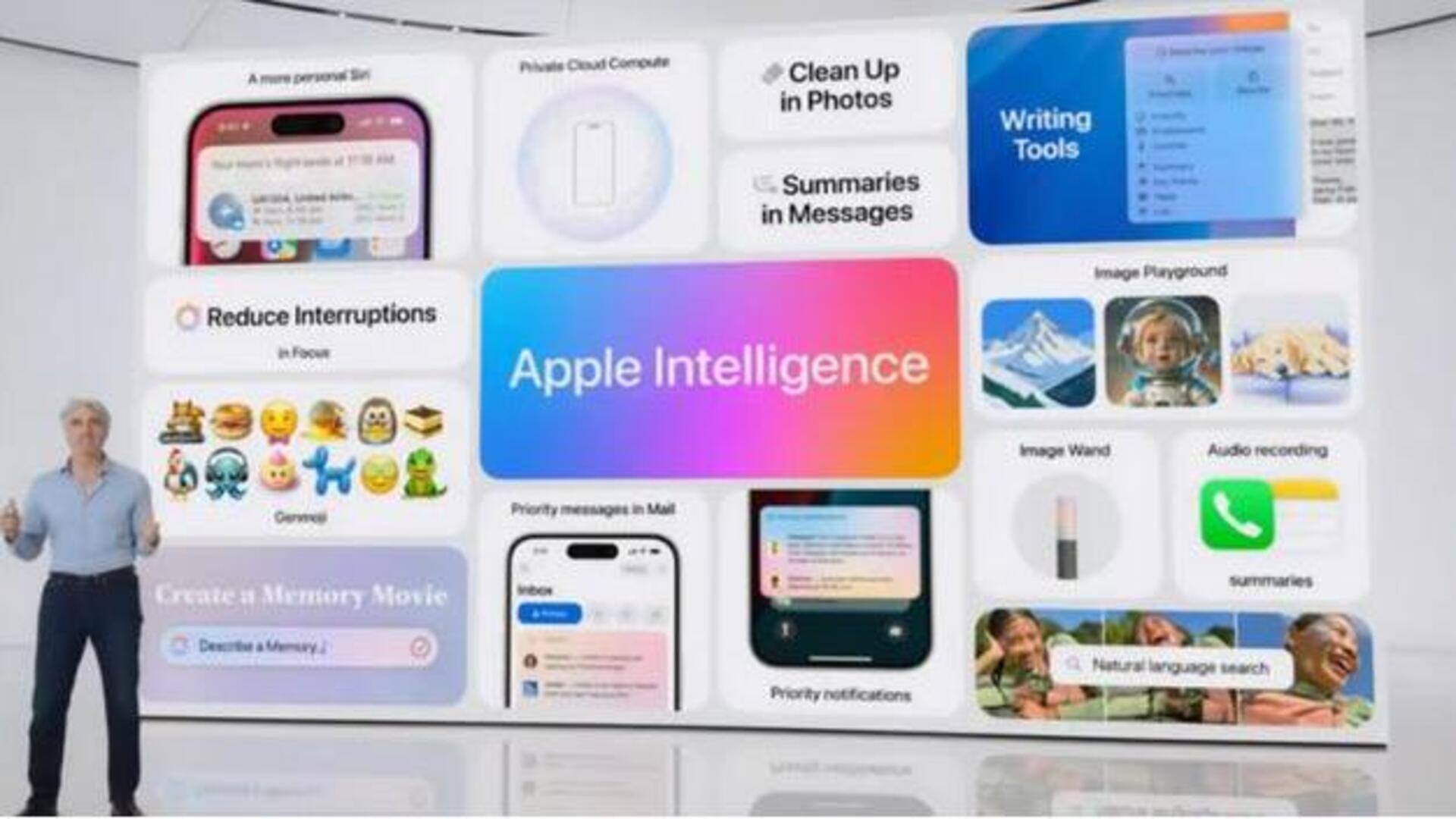 Apple: మొదటి వెర్షన్‌ను విడుదల చేసిన ఆపిల్ ఇంటెలిజెన్స్ 