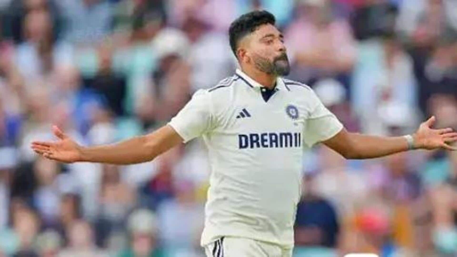 Mohammed Siraj : ఓవల్లో సిరాజ్ మ్యాజిక్.. 34ఏళ్ల తర్వాత అరుదైన రికార్డు! Mohammed Siraj : ఓవల్లో సిరాజ్ మ్యాజిక్.. 34ఏళ్ల తర్వాత అరుదైన రికార్డు!