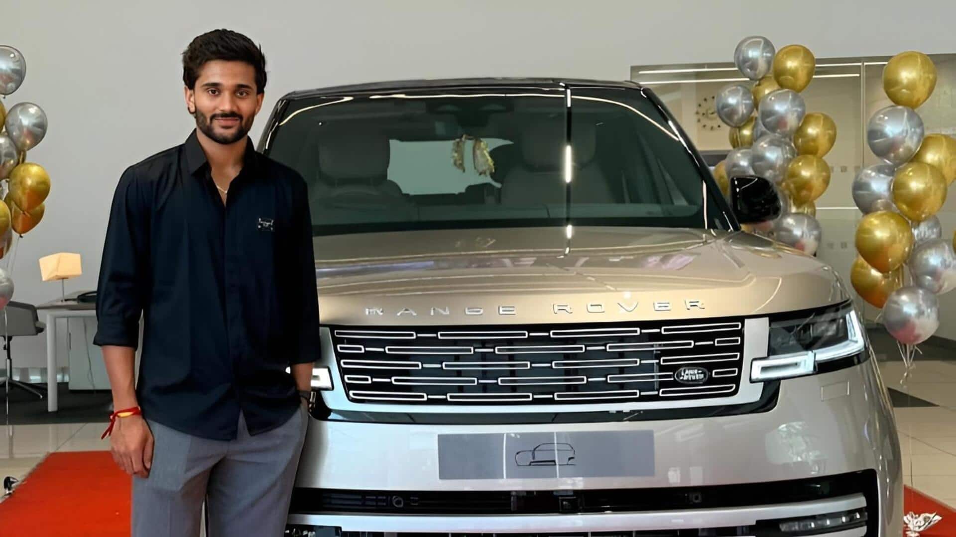 Range Rover: SRH ఆల్‌రౌండర్ నితీష్ రెడ్డి గ్యారేజ్‌లో కొత్త కారు.. ఈ లగ్జరీ SUV ప్రత్యేకతలు ఇవే..