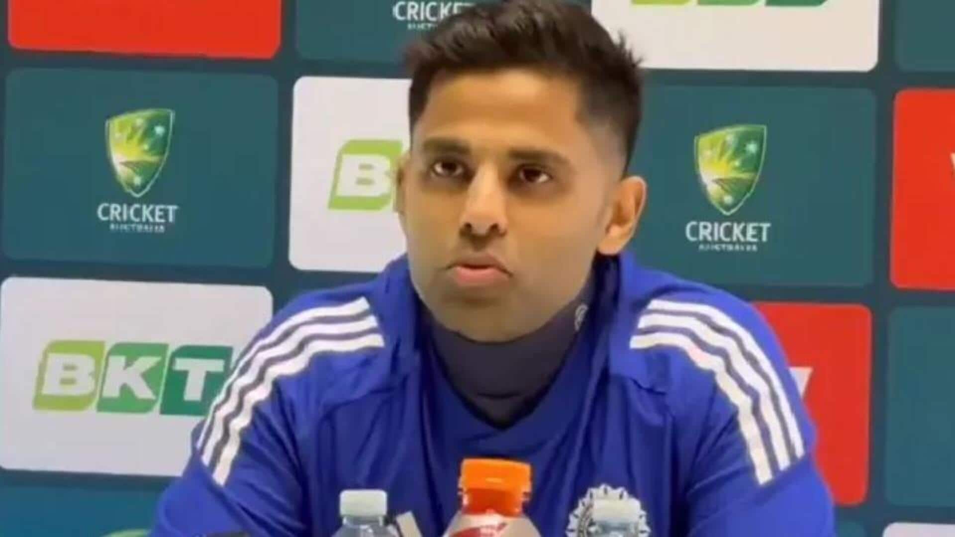 Suryakumar Yadav: శ్రేయస్ అయ్యర్ పరిస్థితి స్థిరంగా ఉంది.. కెప్టెన్ సూర్యకుమార్ యాదవ్ కీలక అప్డేట్!  Suryakumar Yadav: శ్రేయస్ అయ్యర్ పరిస్థితి స్థిరంగా ఉంది.. కెప్టెన్ సూర్యకుమార్ యాదవ్ కీలక అప్డేట్!