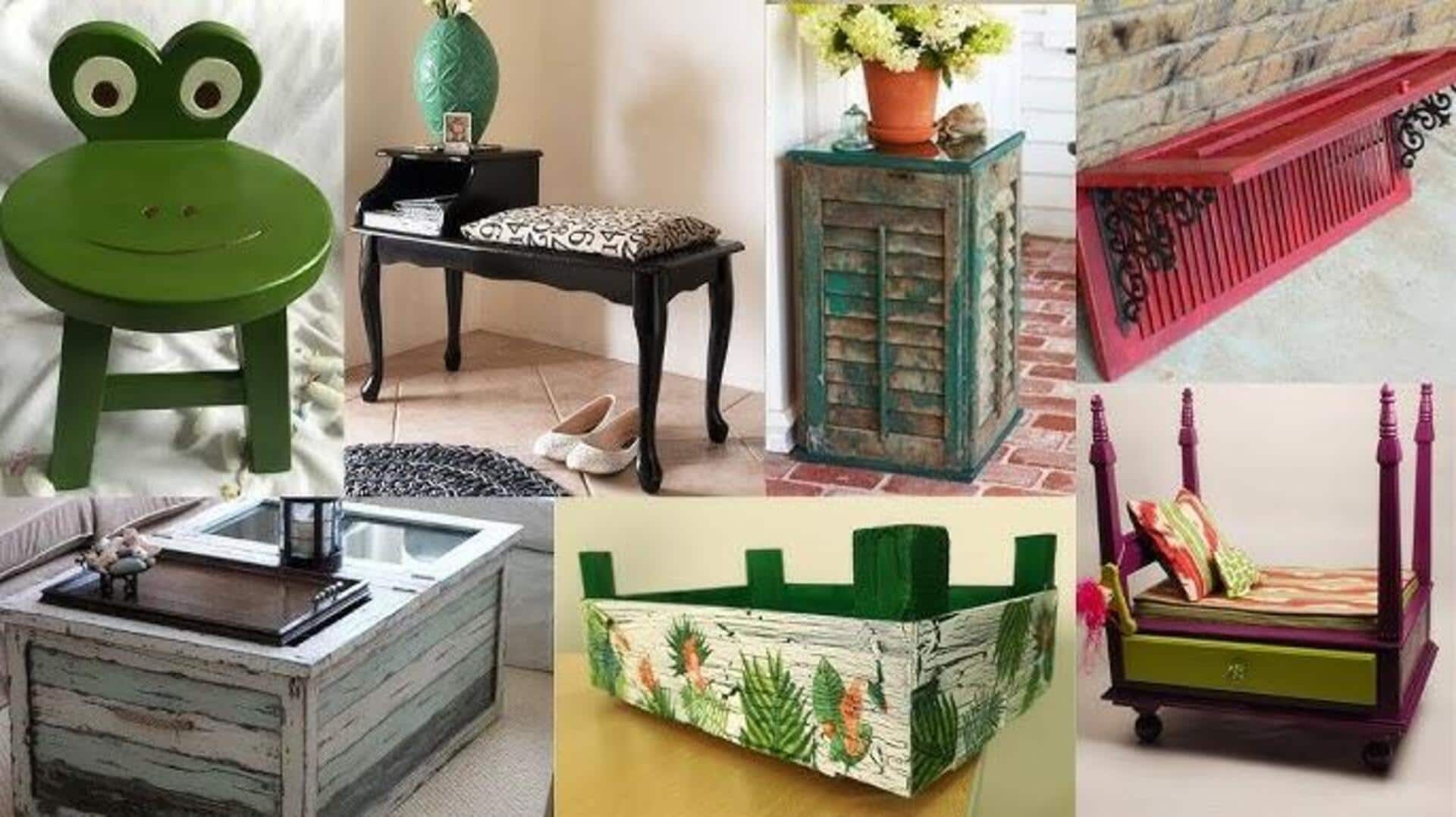 Furniture: పాత ఫర్నిచర్‌ను తక్కువ ఖర్చుతో అప్‌సైకిల్ చేయడం ఎలా?