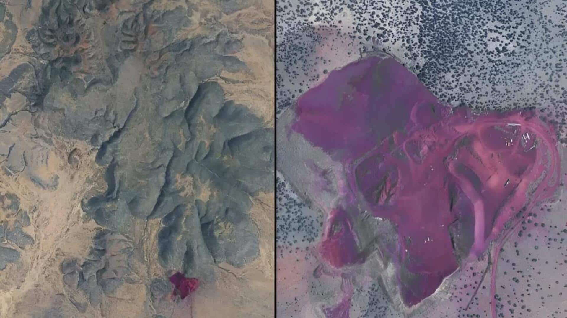 Big red splotch:  గూగుల్ మ్యాప్స్‌లో కనిపించిన న్యూ మెక్సికో ఎడారిలో ఎర్రటి మచ్చ.. ప్రపంచ అంతానికి సంకేతమా?