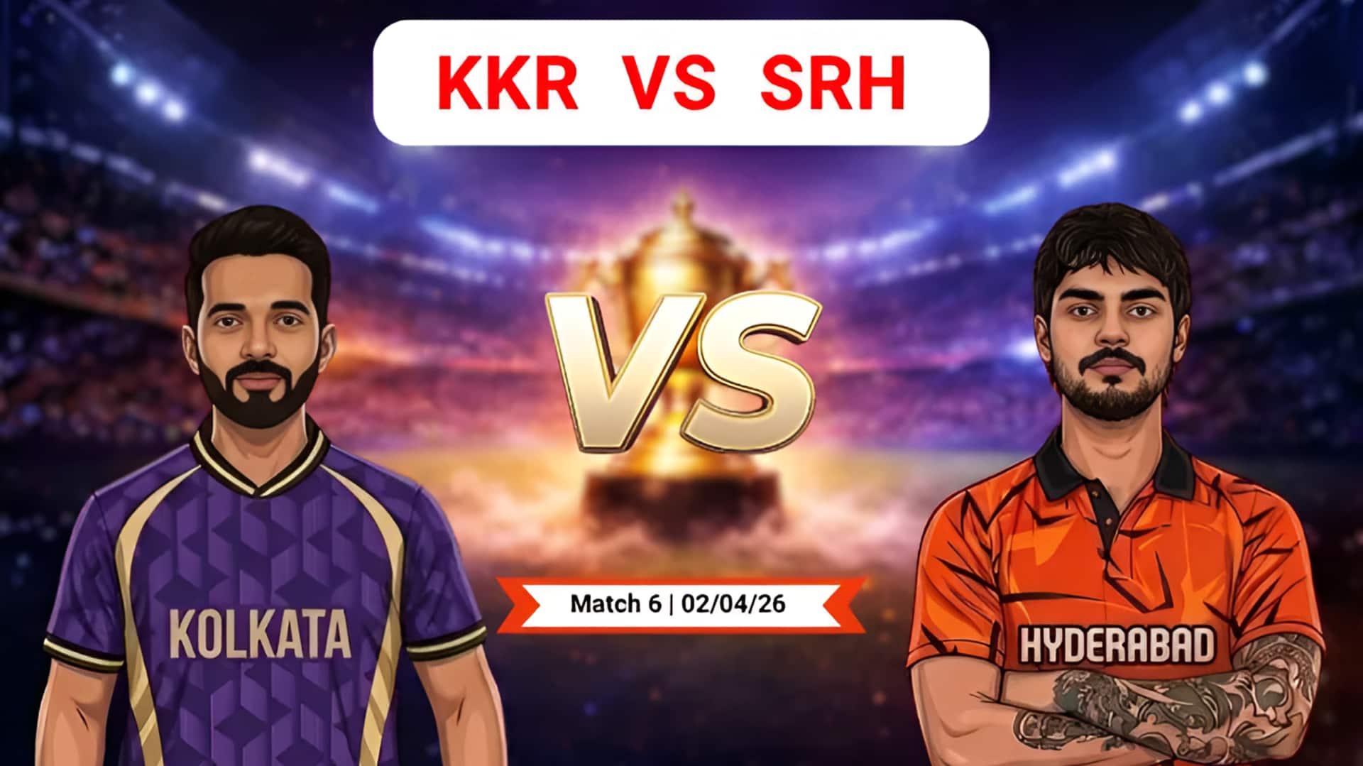 KKR-SRH: తొలి ఓటమి తర్వాత గెలుపు కోసం కేకేఆర్-ఎస్ఆర్‌హెచ్ పోరు