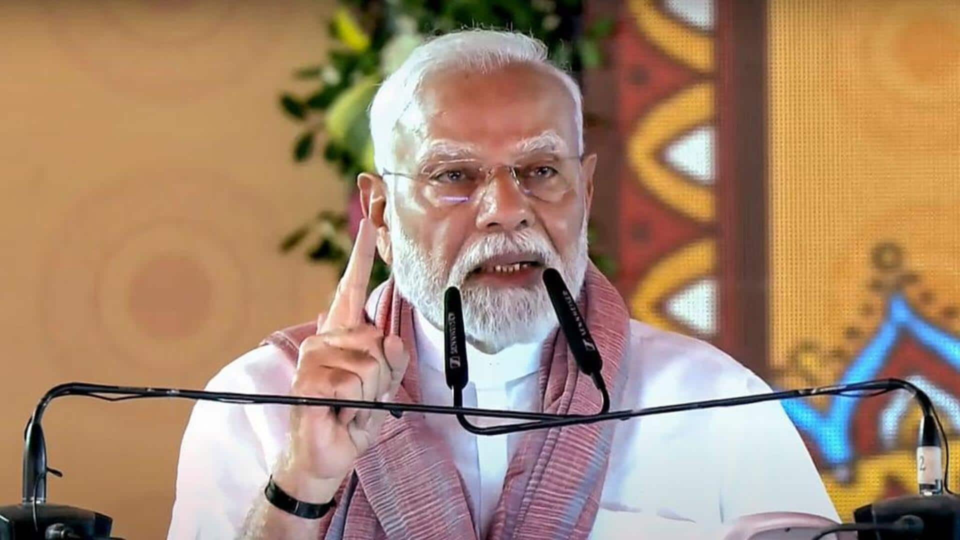 PM Modi: తమిళనాడులో ఎన్డీయే ఎన్నికల ప్రచారాన్ని ప్రారంభించిన మోదీ