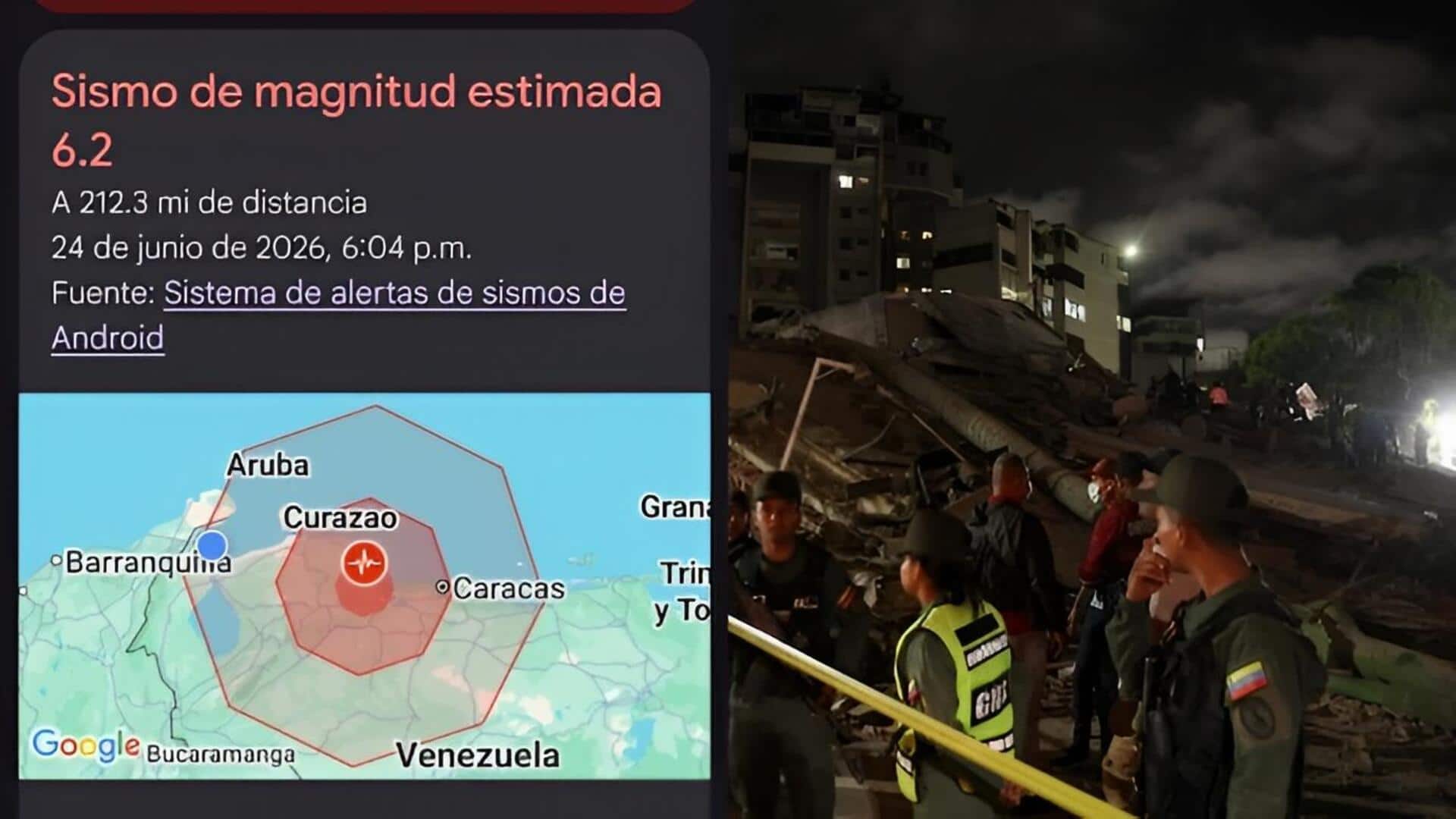 Venezuela Earthquakes: వెనెజువెలాలో భూకంపాలు.. క్షణాల ముందే హెచ్చరించిన గూగుల్.. ఎలా గుర్తించిందంటే..?