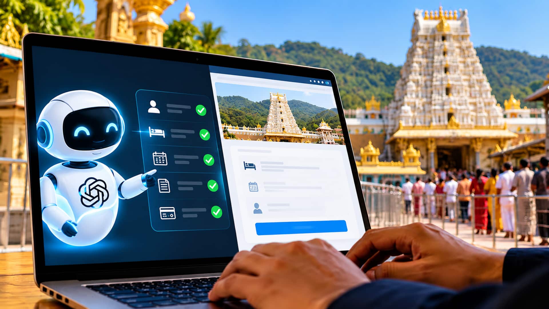 TTD: తిరుమలలో రూమ్‌ బుకింగ్‌కు ప్రయత్నించిన చాట్‌జీపీటీ-6 ఆస్ట్రా.. పేమెంట్‌ దగ్గర ఆగిన ఏఐ