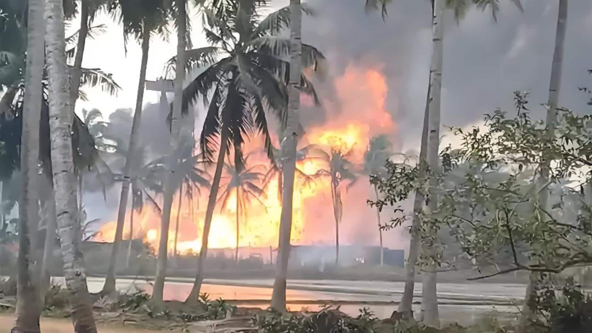 ONGC Gas Leak: ఓఎన్జీసీ డ్రిల్‌ సైట్‌లో గ్యాస్‌ లీక్‌.. స్థానికుల్లో ఆందోళన 