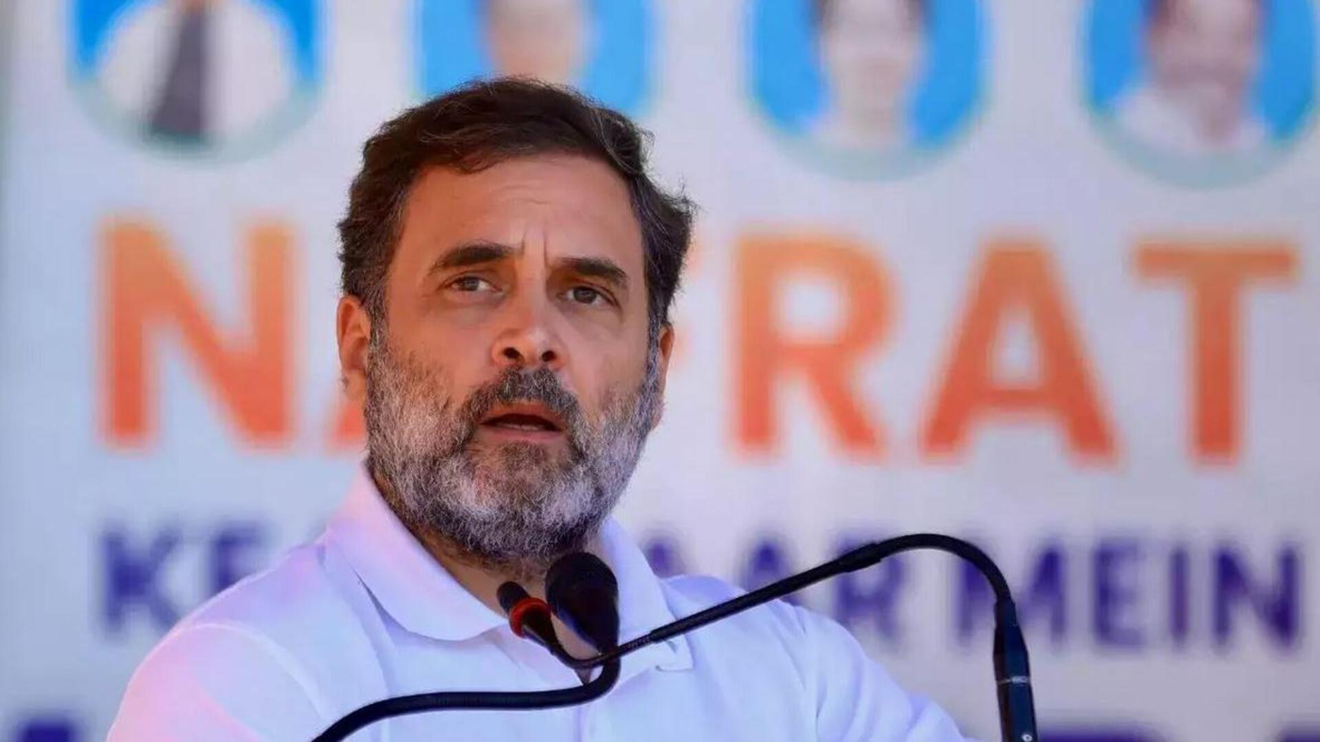 Rahul Gandhi: బీజేపీ-ఆర్ఎస్ఎస్ రాజ్యాంగాన్ని రద్దు చేయాలని చూస్తున్నాయి: రాహుల్ గాంధీ ఆగ్రహం