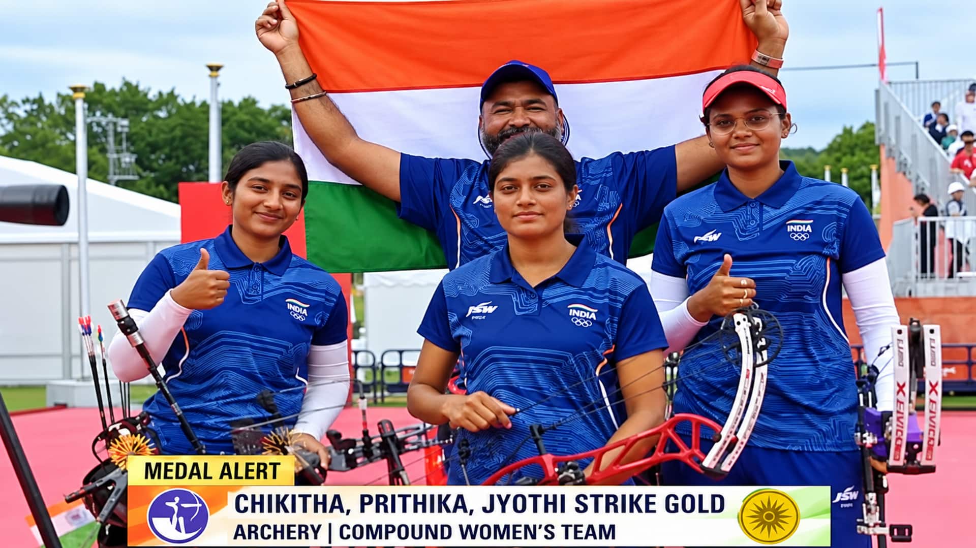 Asian Games 2026: ఆర్చరీలో అదరగొట్టిన భారత అమ్మాయిలు.. ఆసియా క్రీడల్లో ఏడో గోల్డ్