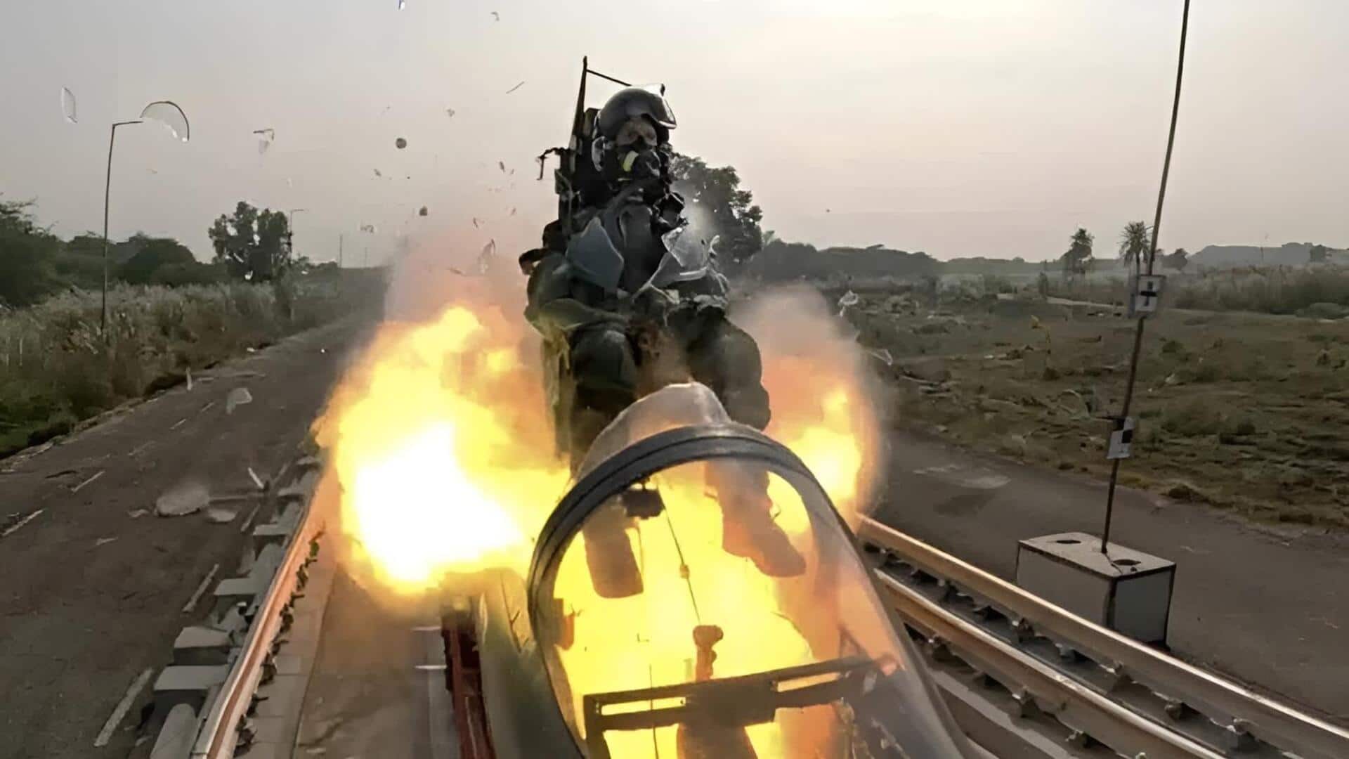 High Speed Rocket Sled: 'హై-స్పీడ్‌ రాకెట్‌ స్లెడ్‌ పరీక్ష దిగ్విజయం