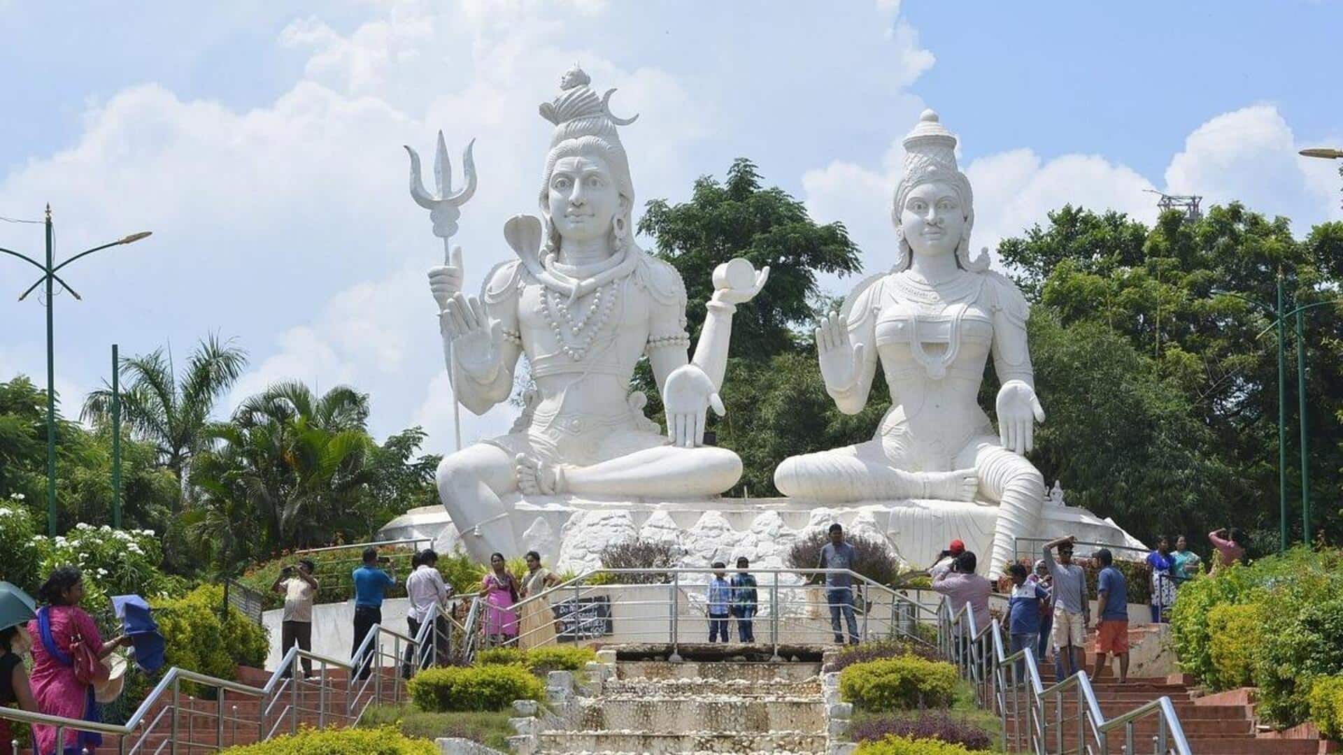 Vishakhapatnam: కైలాసగిరిపై మహా త్రిశూలం… ఉగాదికి మరో విశేష ఆకర్షణ