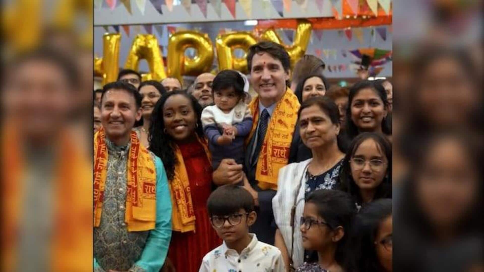 Justin Trudeau: దీపావళి వేడుకల్లో ట్రూడో.. భారత్-కెనడా మధ్య దౌత్య వివాదం వేళ  ఆసక్తికర పరిణామం