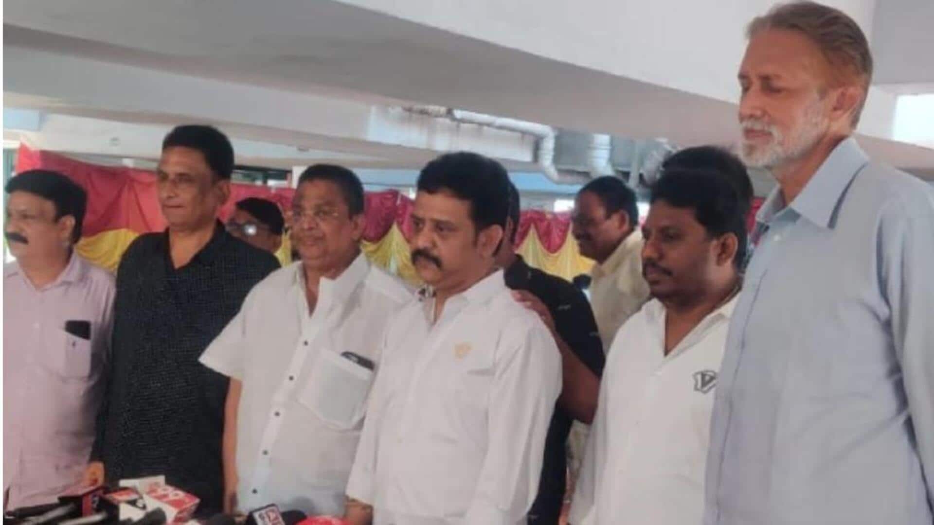 C Kalyan: విశాఖలో సినీ పెద్దల భేటీ.. 27 మంది సభ్యులతో కమిటీ ఏర్పాటు C Kalyan: విశాఖలో సినీ పెద్దల భేటీ.. 27 మంది సభ్యులతో కమిటీ ఏర్పాటు