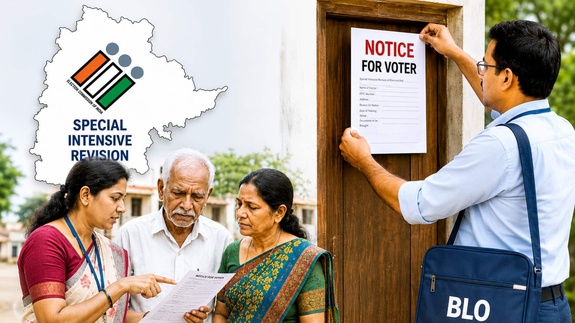 Voter Verification: ఓటర్లకు నోటీసుల జారీ ప్రక్రియ ప్రారంభం.. ఈ నెల 27 నుంచి విచారణ