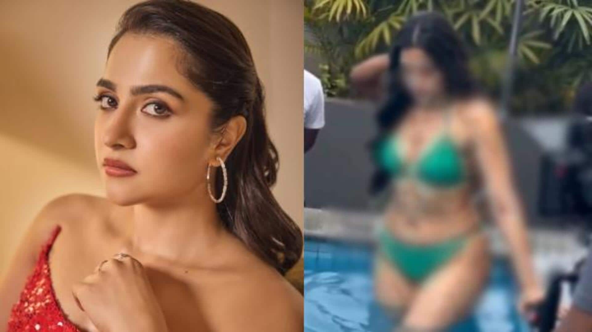 Rukmini Vasanth: నెట్టింట కలకలం రేపుతున్న రుక్మిణి వసంత్ బికినీ వీడియో..