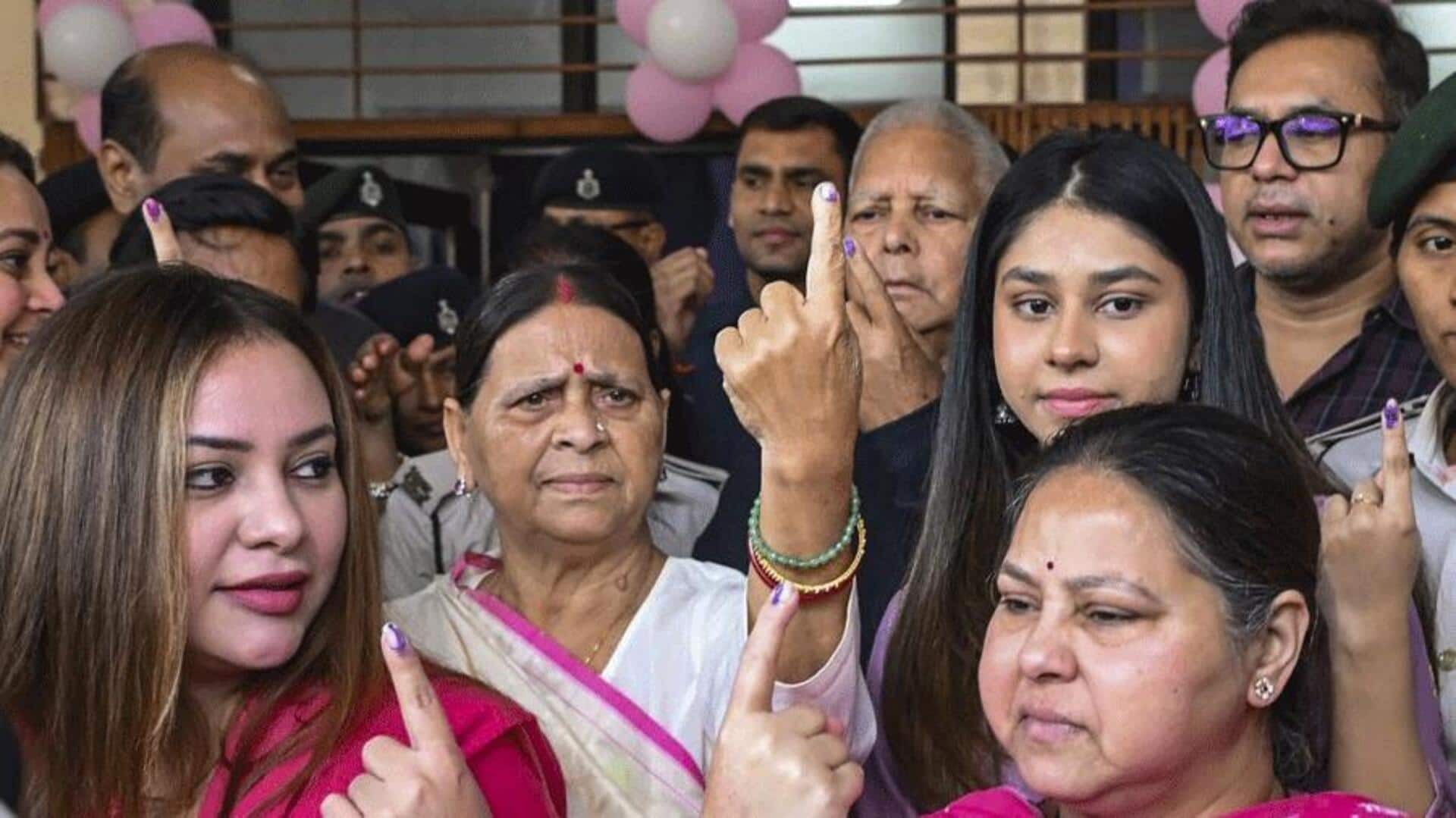 Bihar Assembly Elections: బిహార్‌ ఎన్నికల్లో ఓటేసిన ప్రముఖులు.. ఇప్పటివరకు నమోదైన పోలింగ్‌ శాతం ఎంతంటే..?