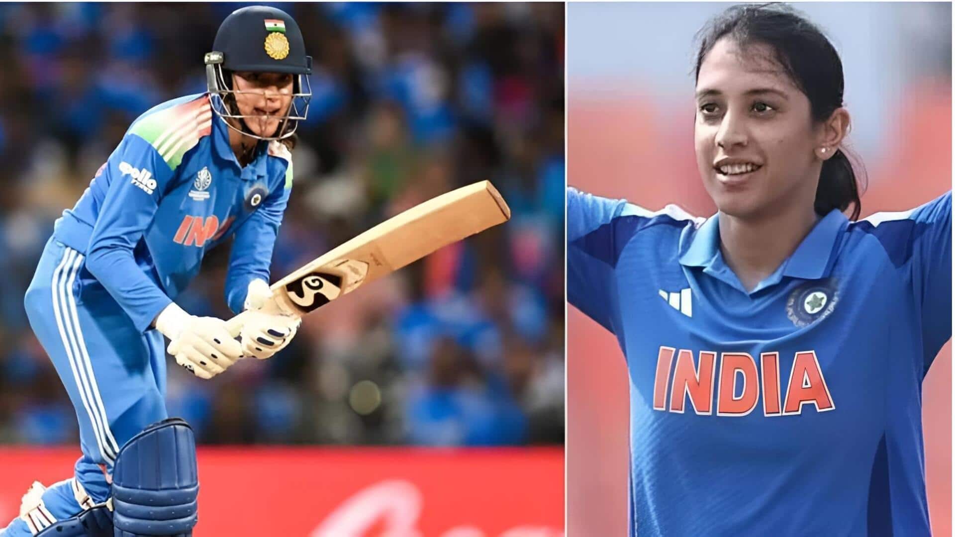 Smriti Mandhana : టీ20 క్రికెట్లో చరిత్ర.. తొలి భారత బ్యాటర్‌గా స్మృతి మంధాన రికార్డు